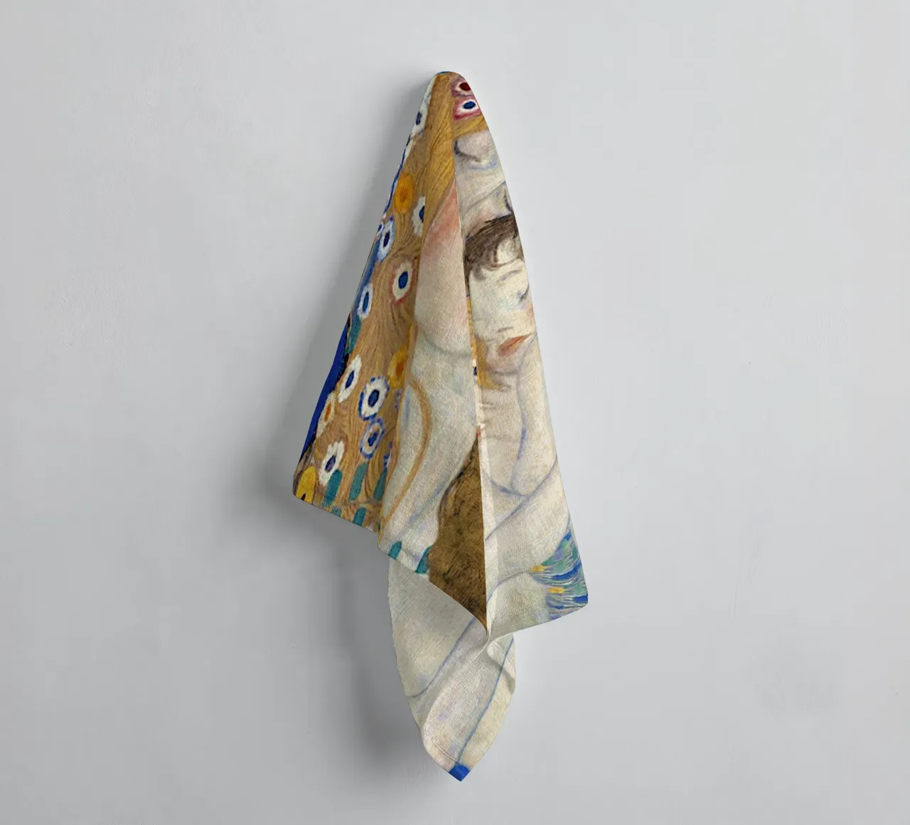 Madre e gemelli I - Gustav Klimt asciugamano da bagno da Show Art