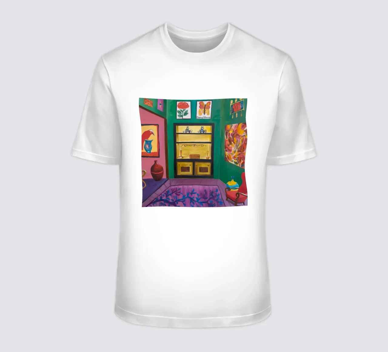 Refugio del sueño cromático camiseta de Opal Strokes