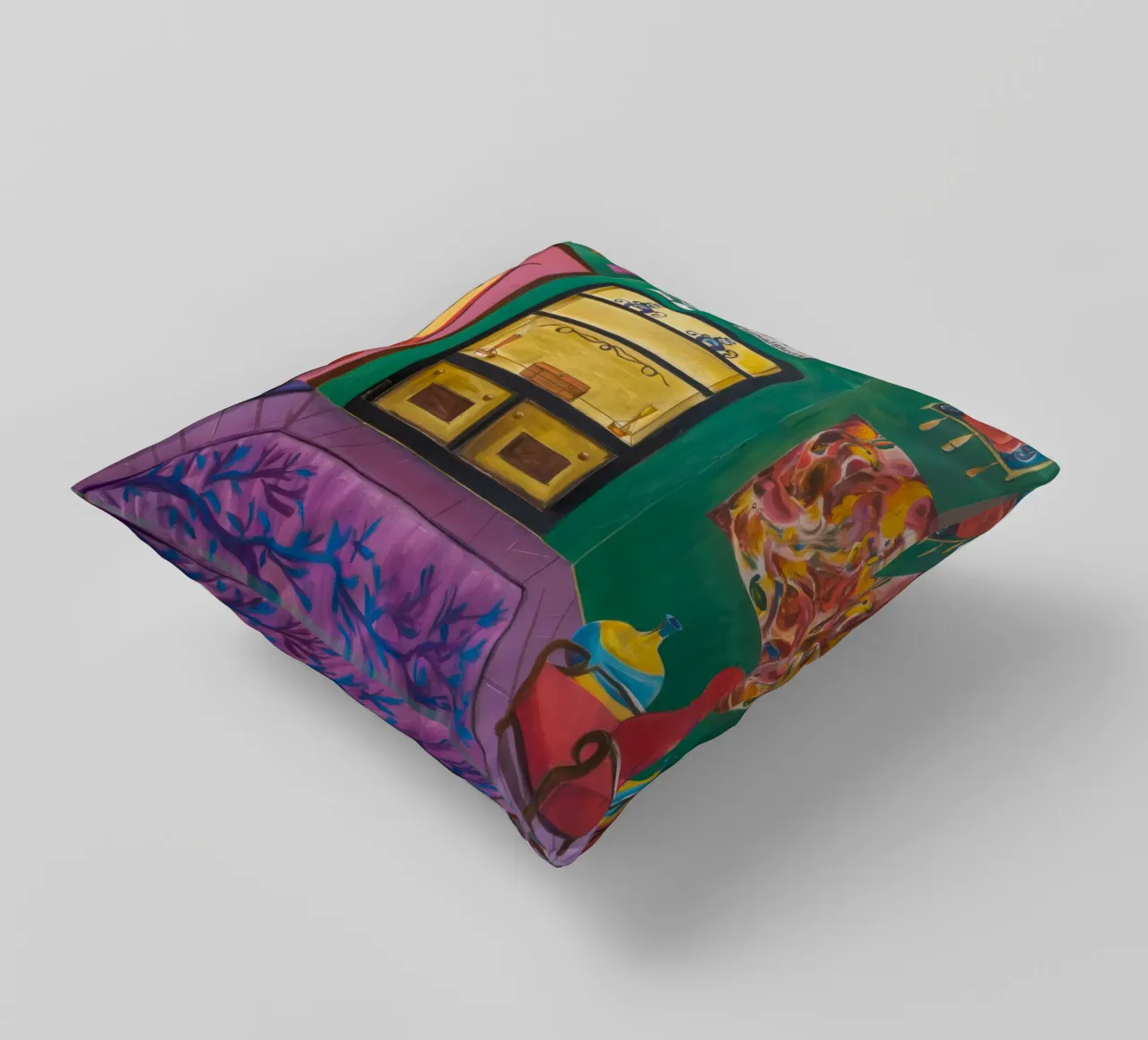 Chromatische Sluimer Haven kussen van Opal Strokes