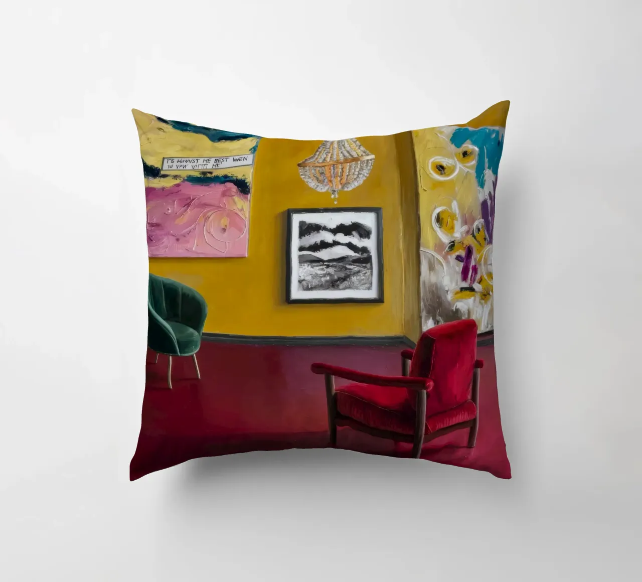 Regale riposo artistico cuscino da Opal Strokes