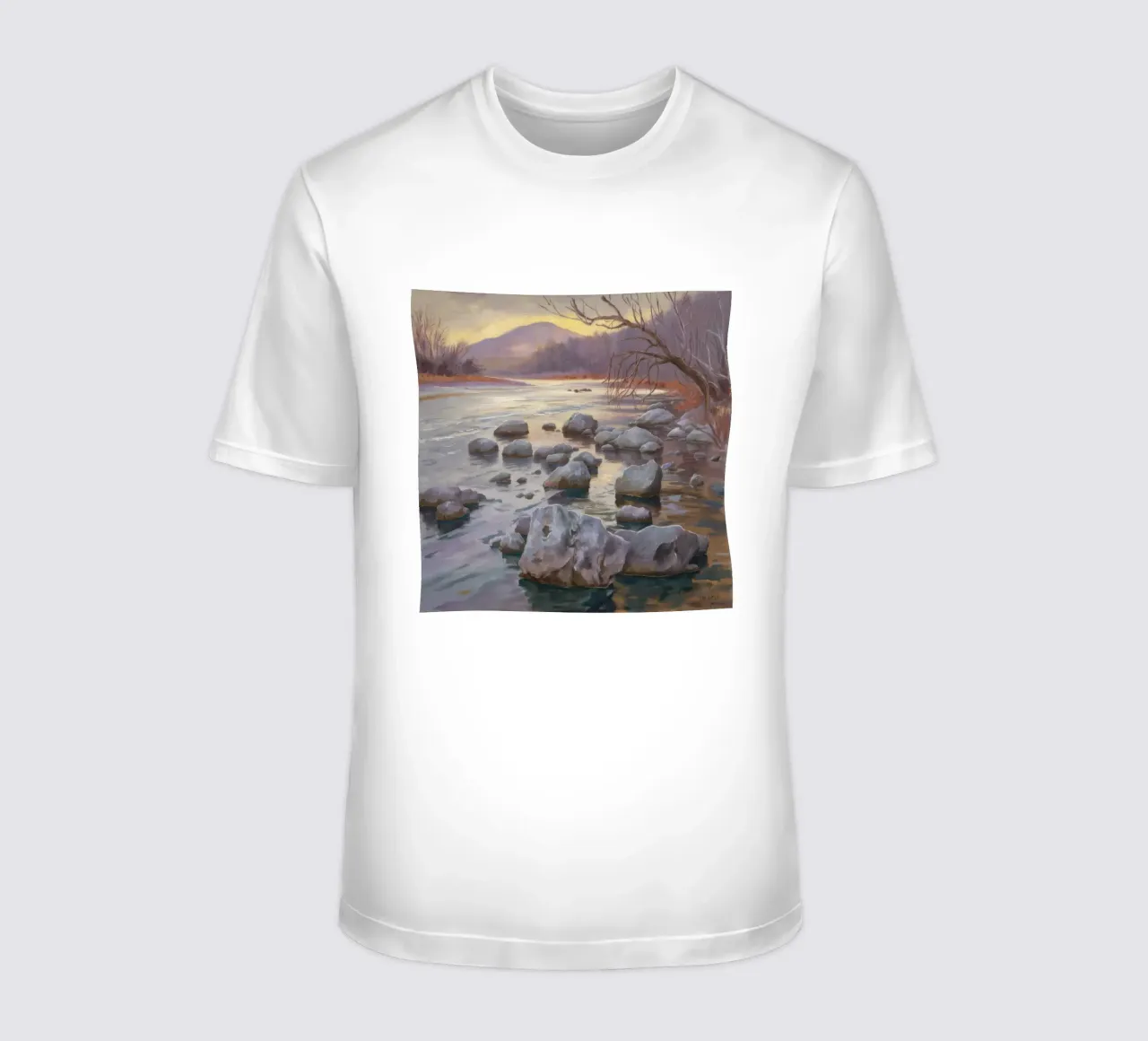 Flusso delle pietre del fiume t-shirt da Radiance Landscape