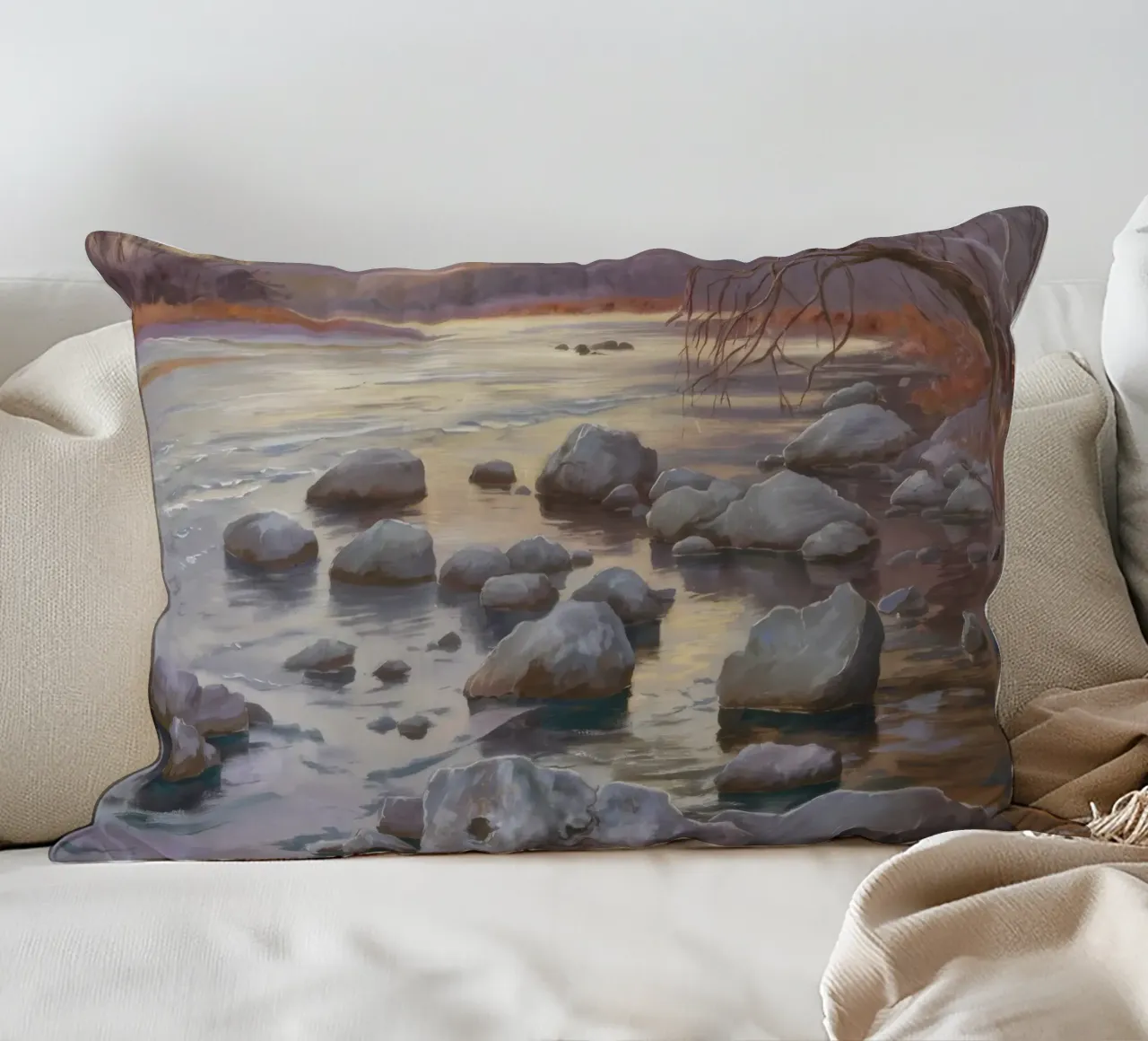 Flusso delle pietre del fiume cuscino da Radiance Landscape