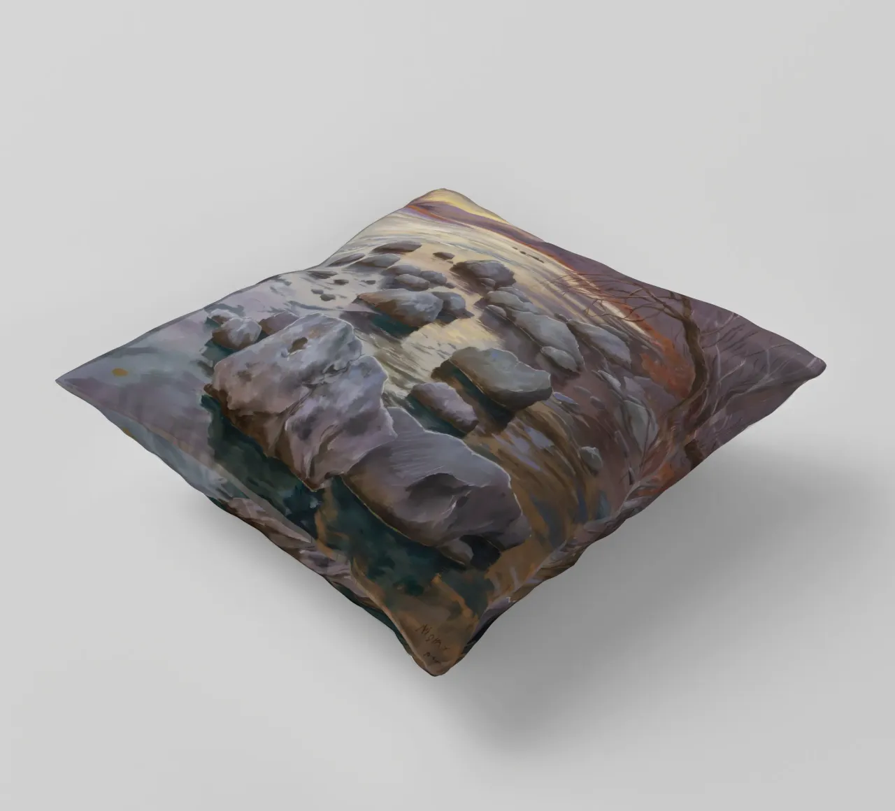 Flusso delle pietre del fiume cuscino da Radiance Landscape
