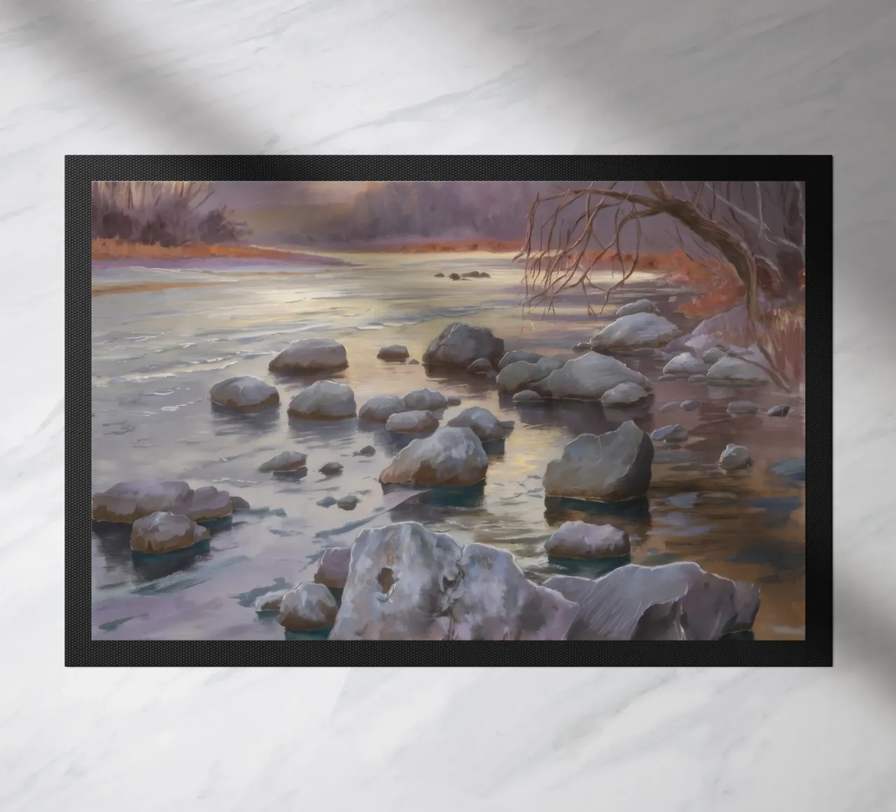 Flusso delle pietre del fiume zerbino da Radiance Landscape