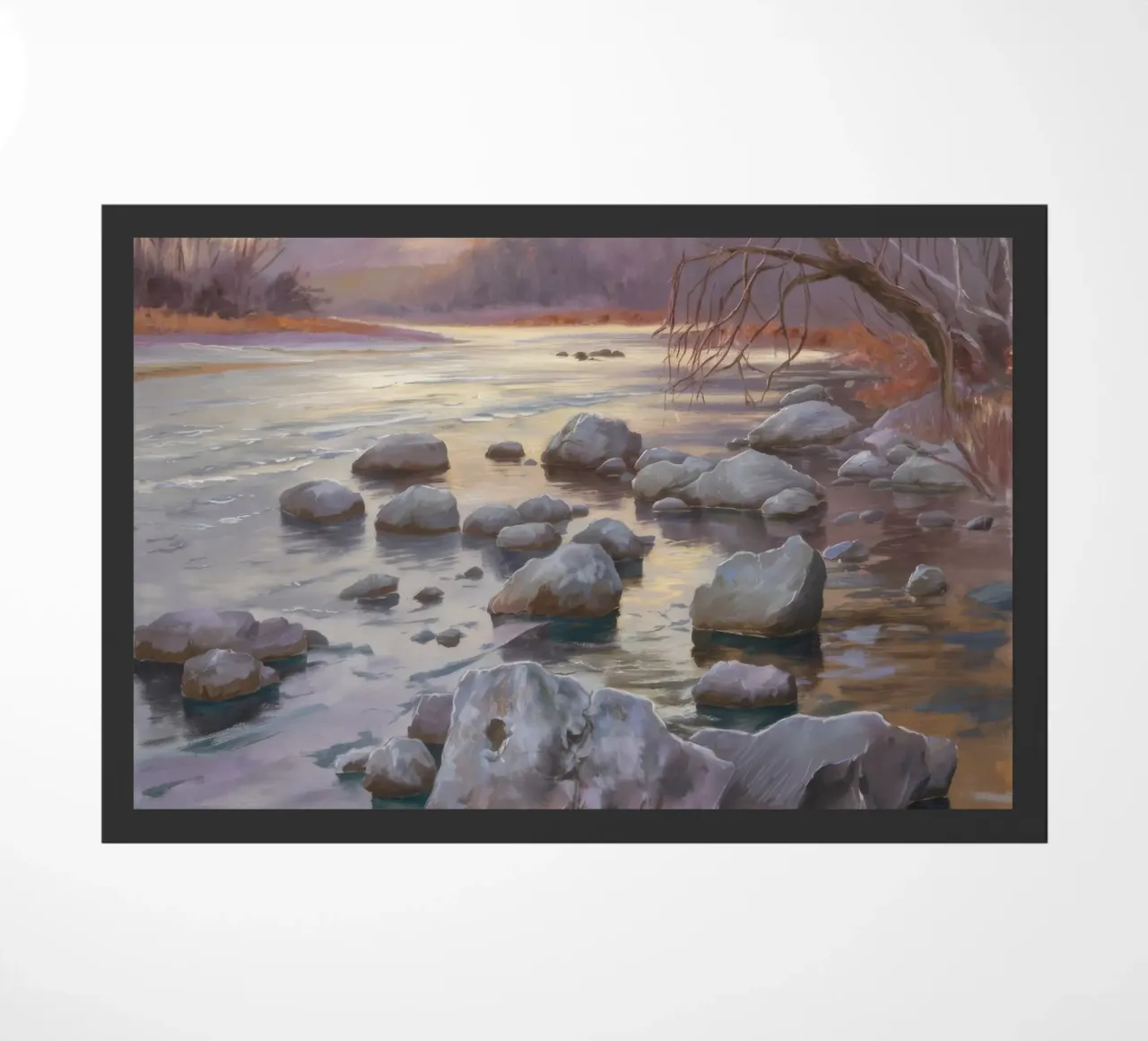 Flusso delle pietre del fiume zerbino da Radiance Landscape