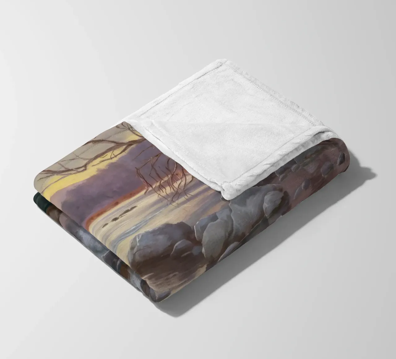Flusso delle pietre del fiume coperta in pile da Radiance Landscape