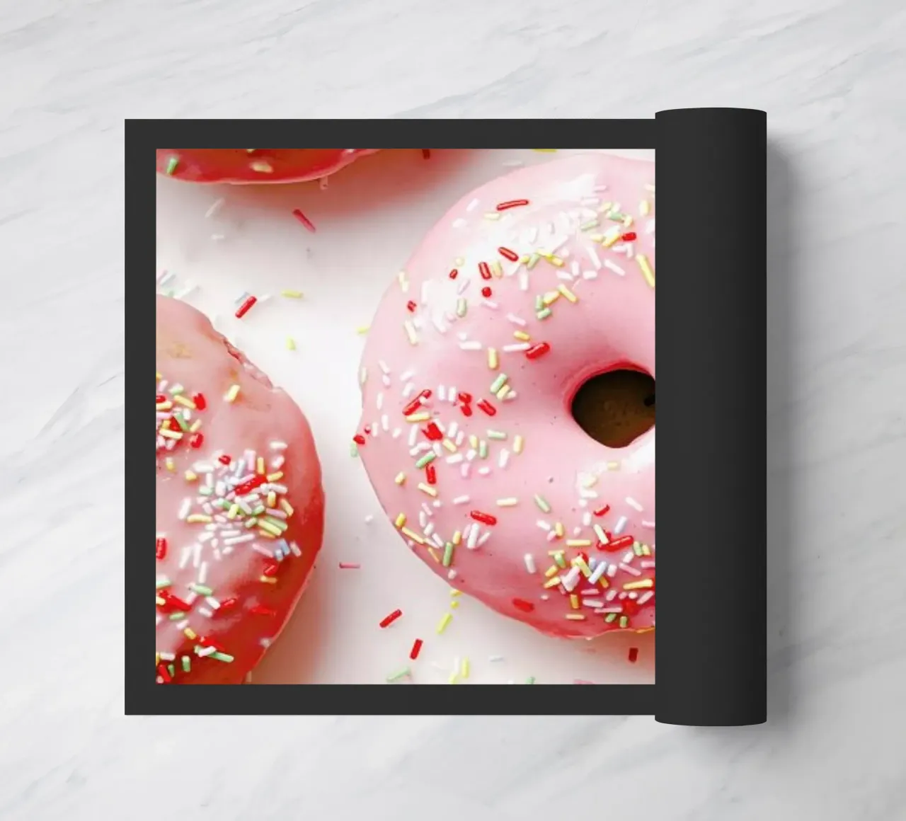 Donuts doormat by Eat this