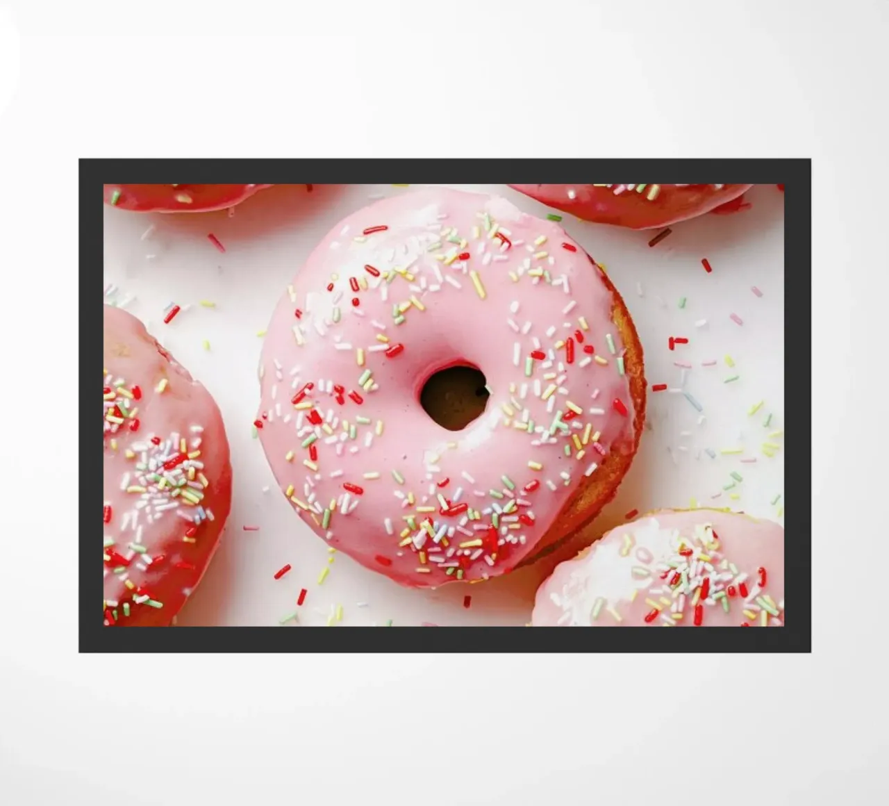 Donuts doormat by Eat this