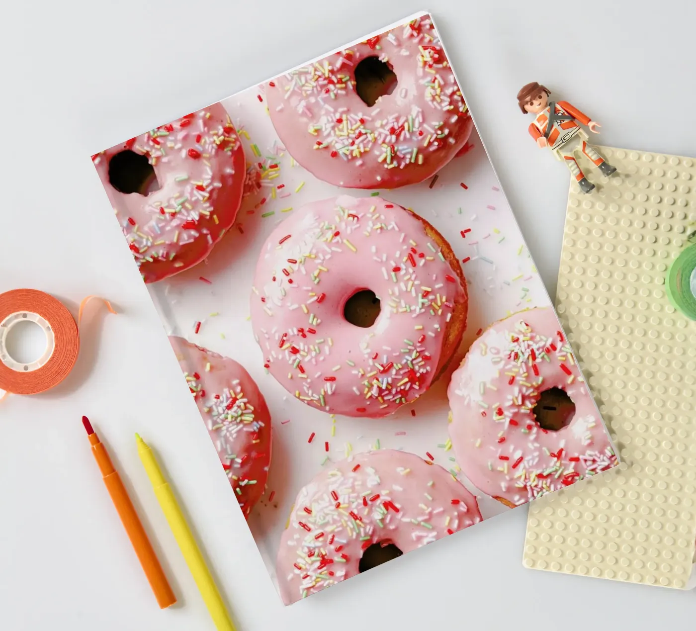Donuts notebook by Eat this