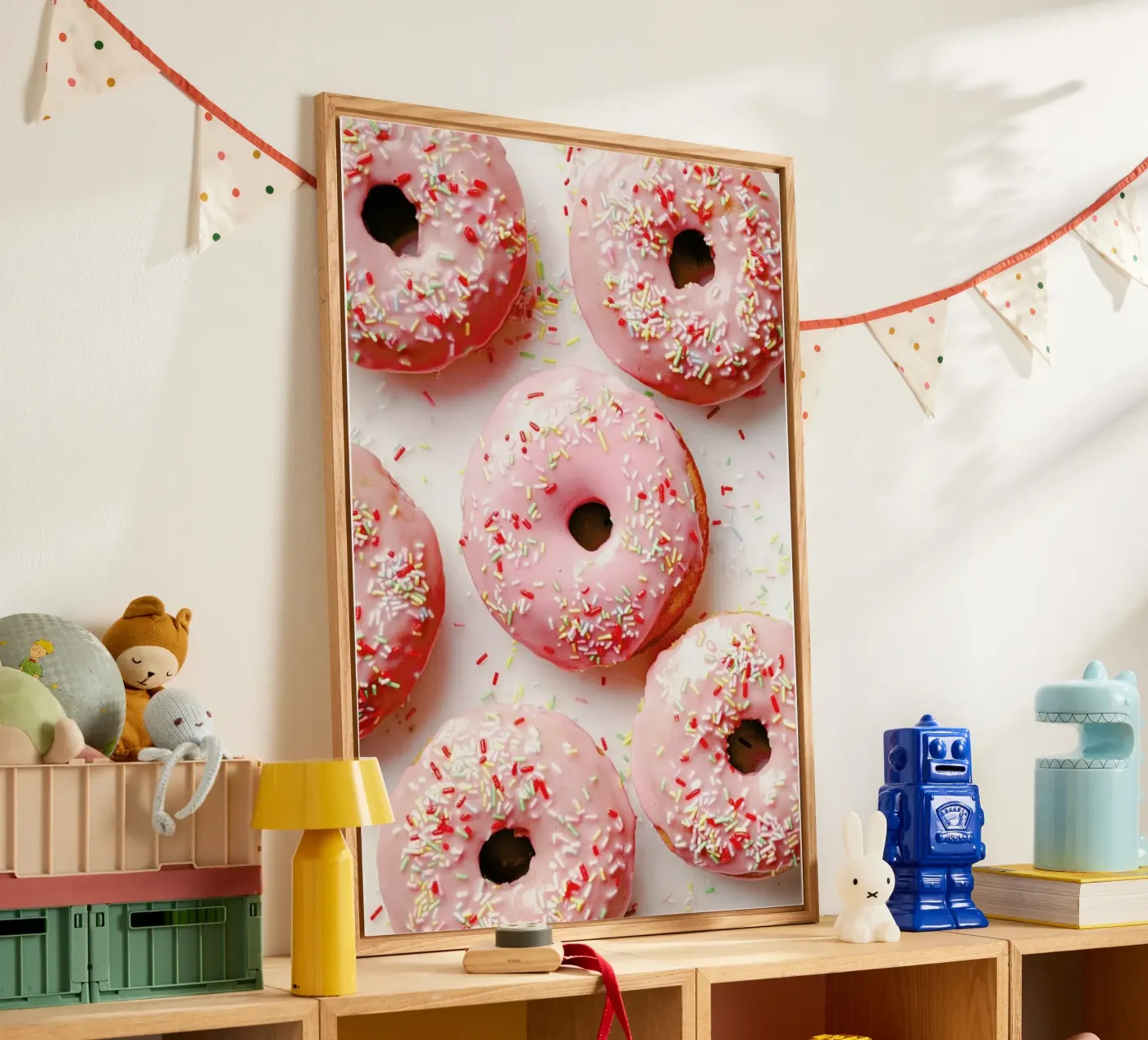 Donuts acryl van Eat this