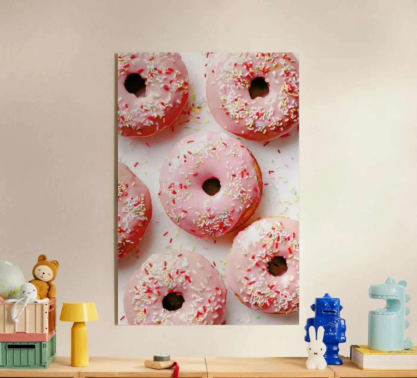 Donuts acryl van Eat this