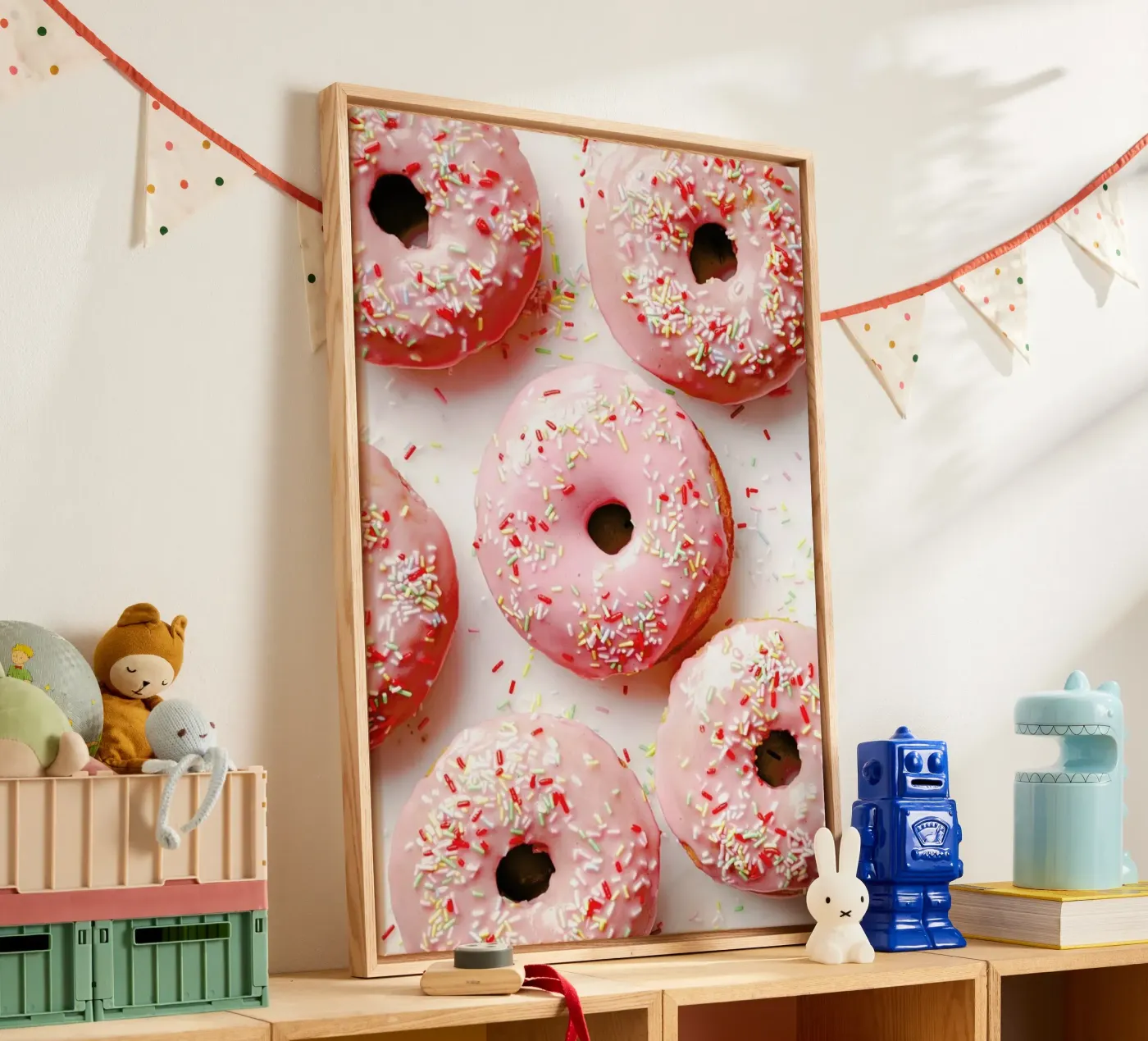 Donuts canvas van Eat this