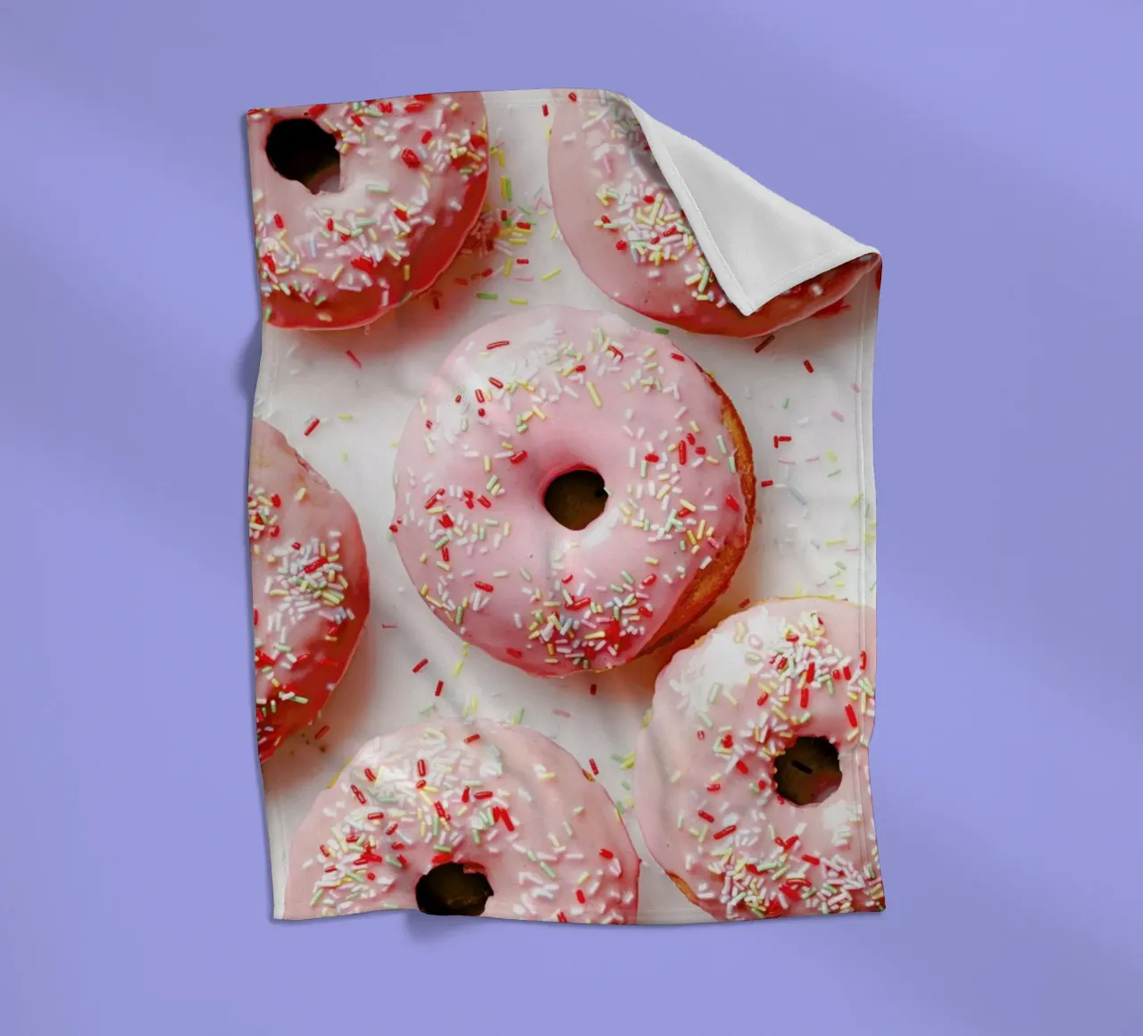 Donuts Fleecedecke von Eat this