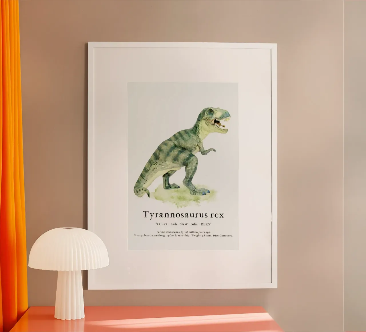 Tyrannosaurus Rex hahnemühle by Lila x Lola