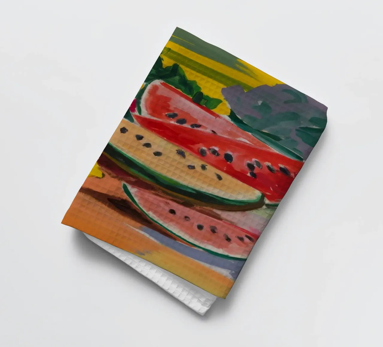 Gioia dell'anguria e degli agrumi canovaccio da cucina da Radiance Landscape