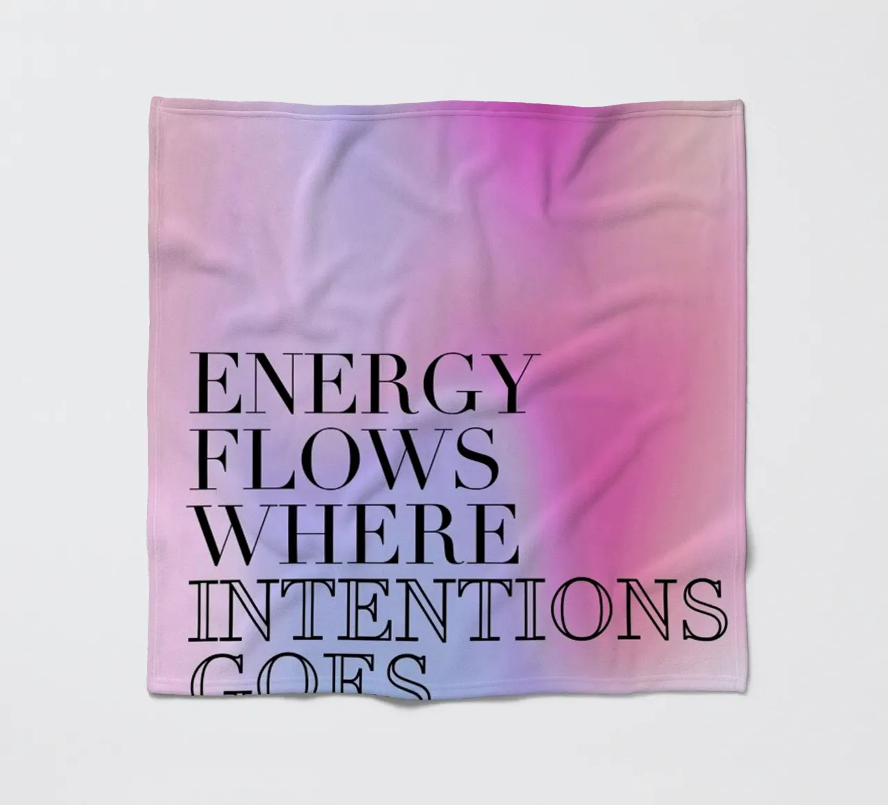 Energy Flows coperta in pile da cafelab