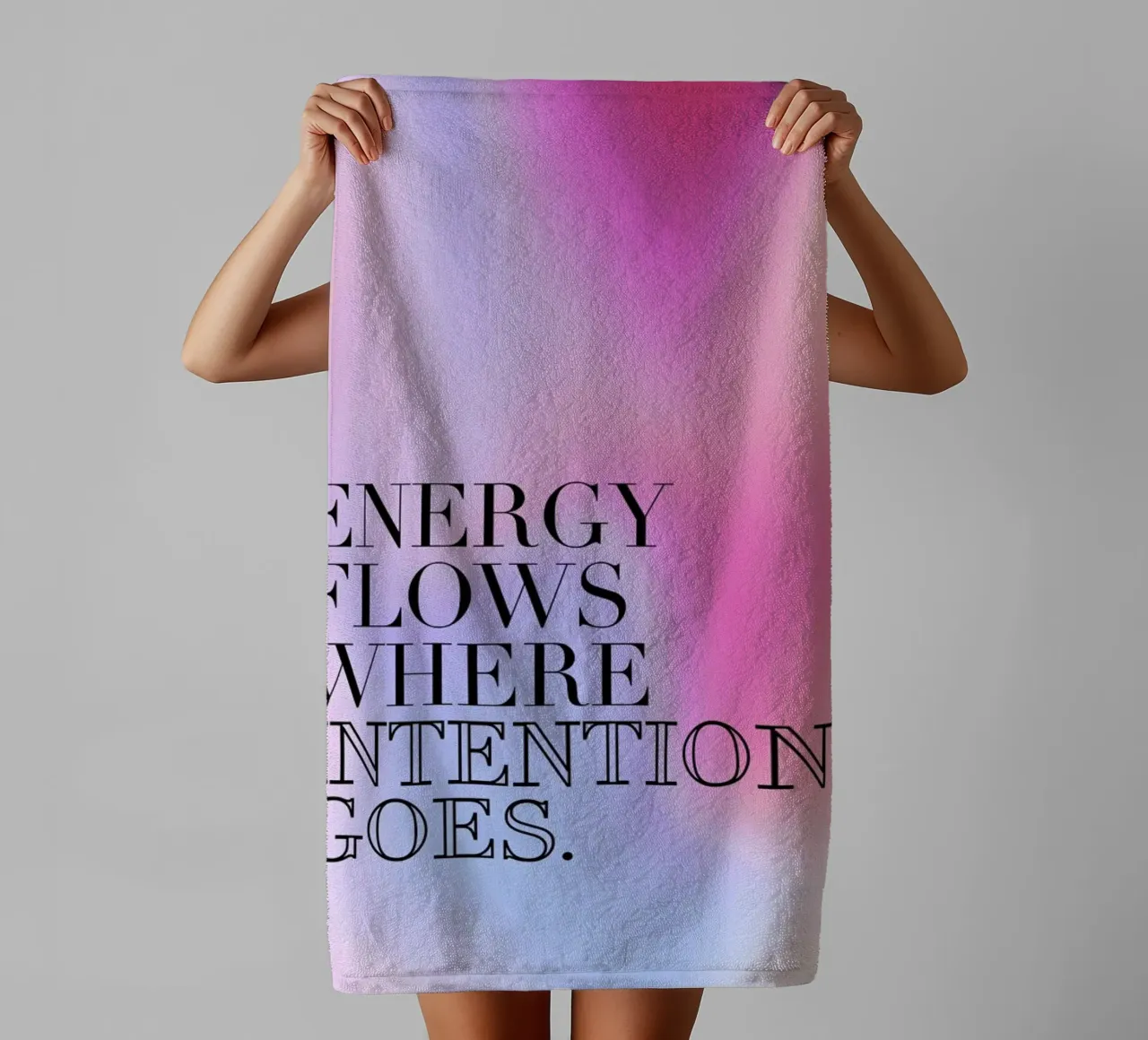 Energy Flows asciugamano da bagno da cafelab