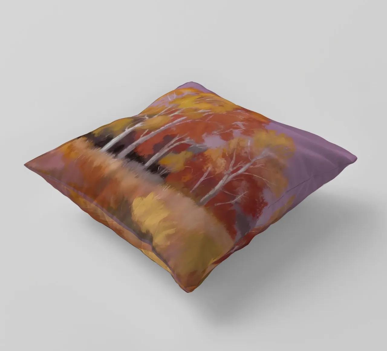 I pioppi d'autunno brillano cuscino da Radiance Landscape