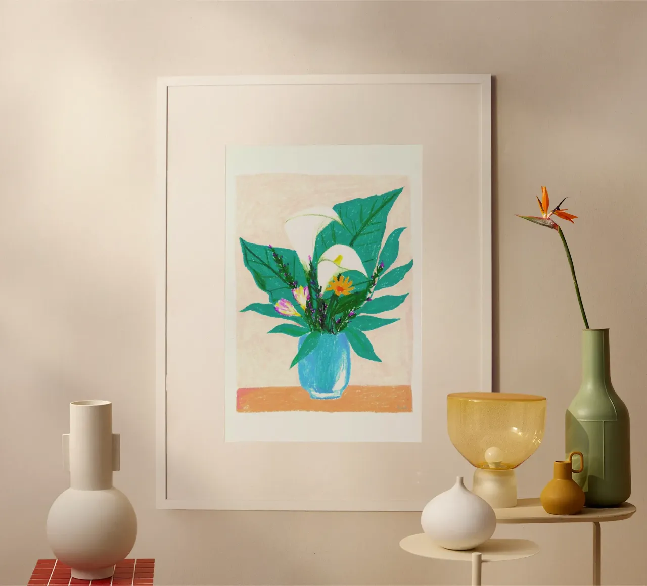 Objectes Cotidians II poster da Berserk Prints by Maria M.C.