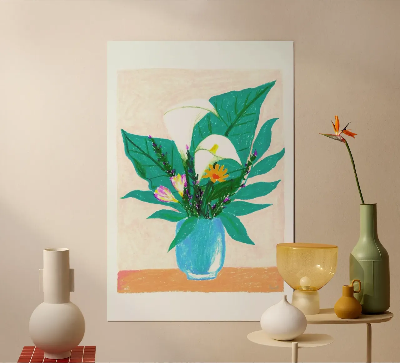 Objectes Cotidians II poster da Berserk Prints by Maria M.C.