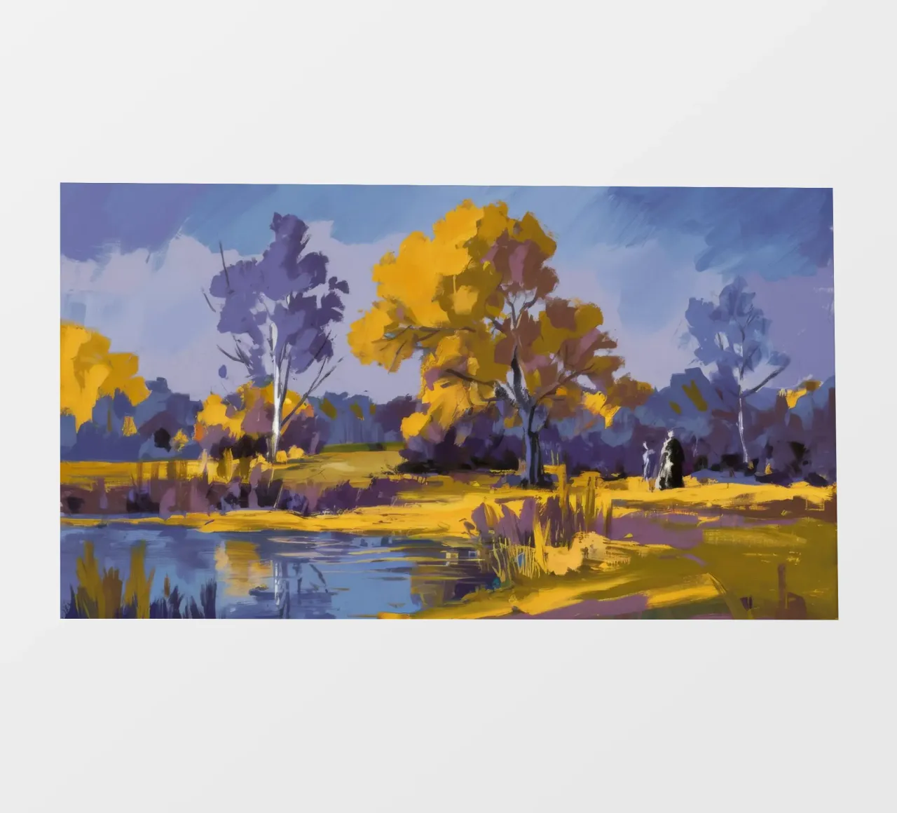 Golden River Bend photo wallpaper by Radiance Landscape