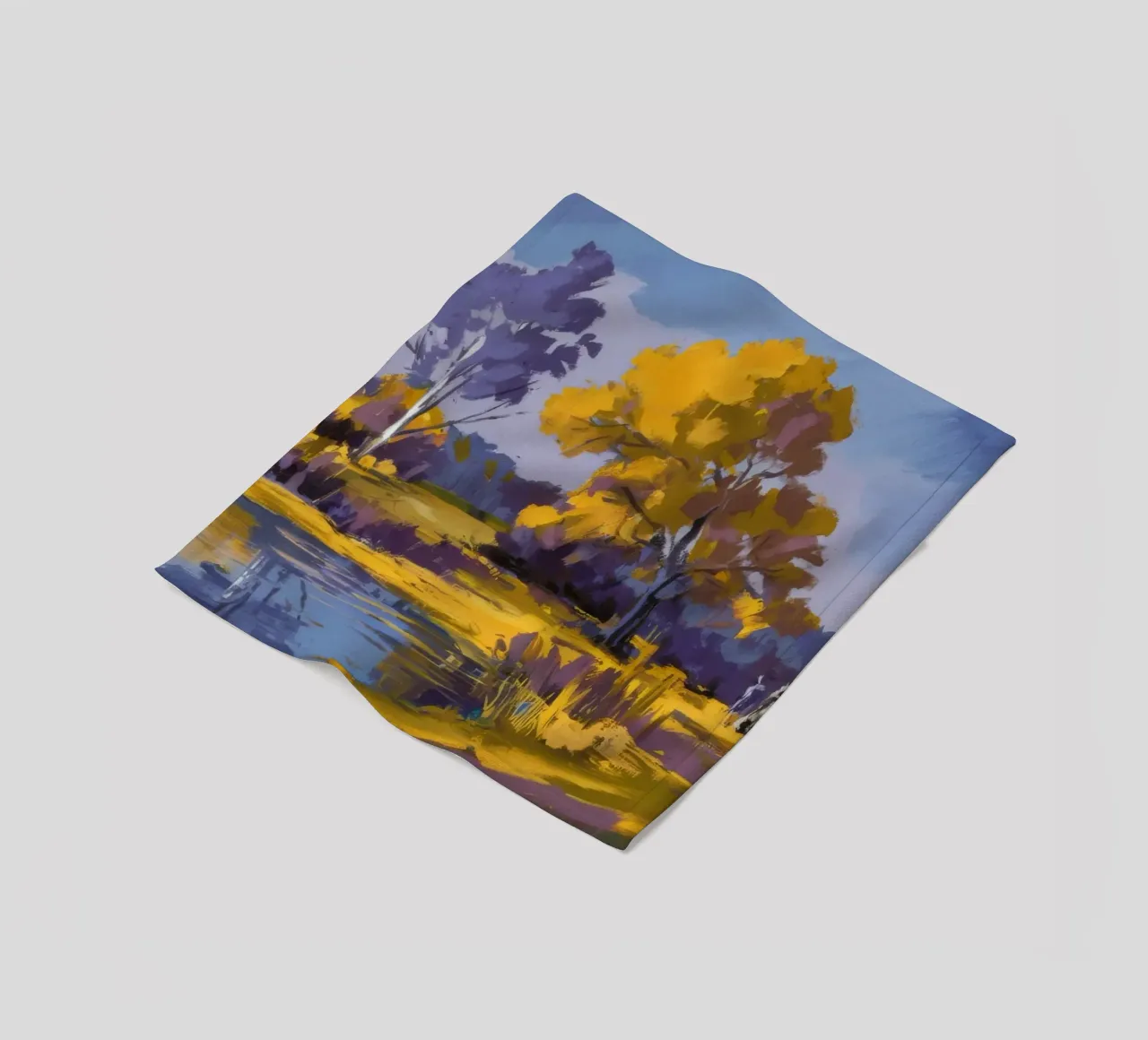 Ansa del fiume d'oro coperta in pile da Radiance Landscape