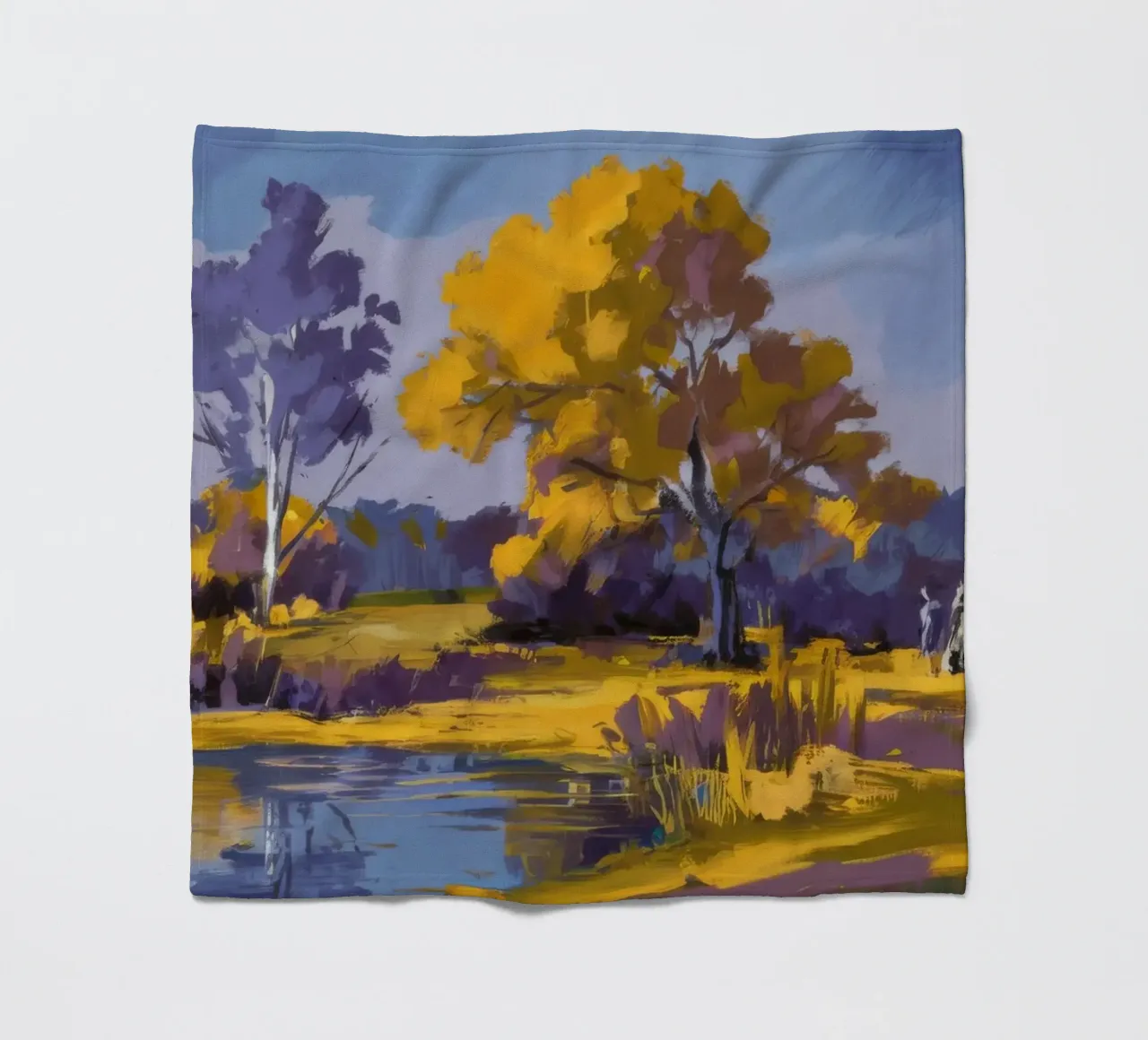 Ansa del fiume d'oro coperta in pile da Radiance Landscape
