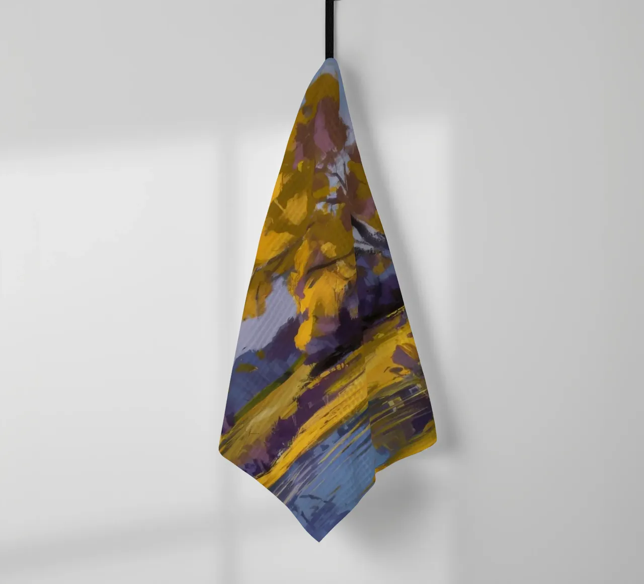 Ansa del fiume d'oro canovaccio da cucina da Radiance Landscape