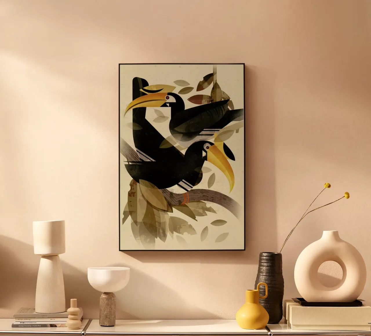 Hornbill plexiglass da Dieter Braun