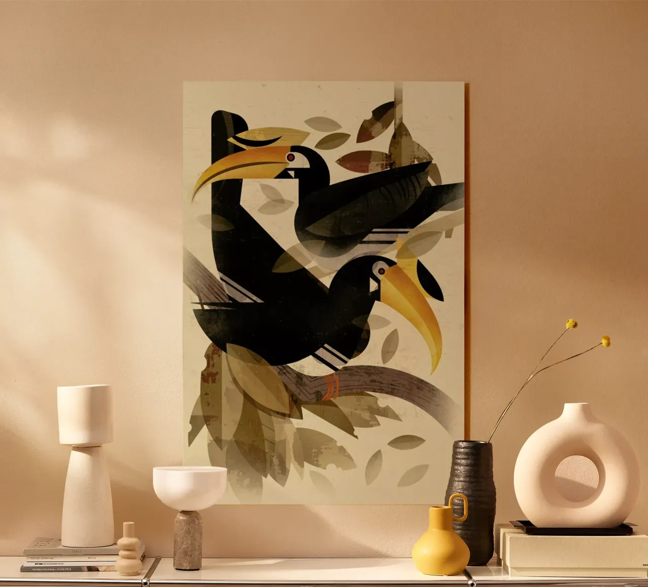 Hornbill plexiglass da Dieter Braun