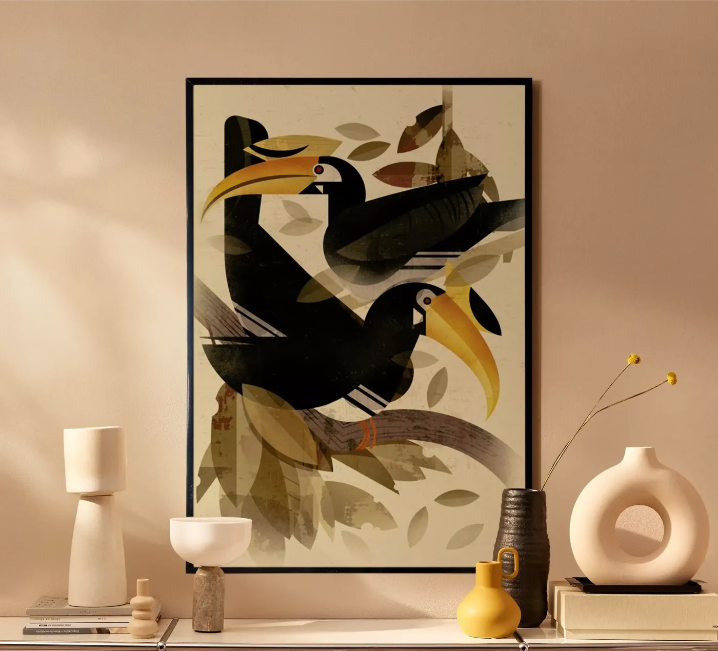 Hornbill poster da Dieter Braun
