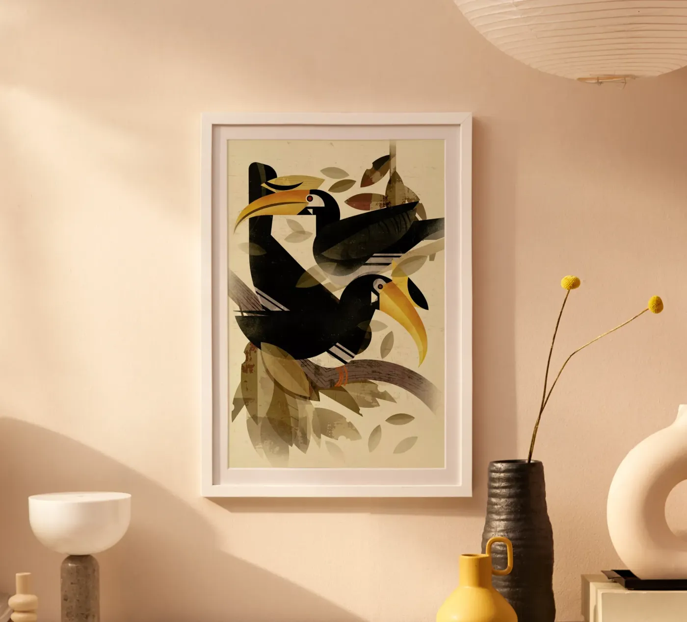 Hornbill poster da Dieter Braun
