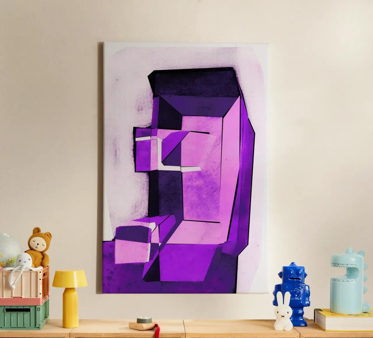 Laskukone  2 canvas by treechild