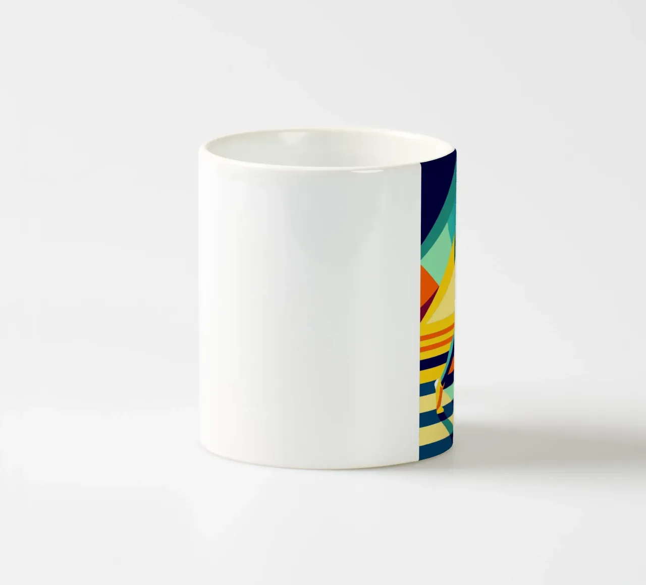 atletismo deporte vector imaginación taza de cerámica de Faiza