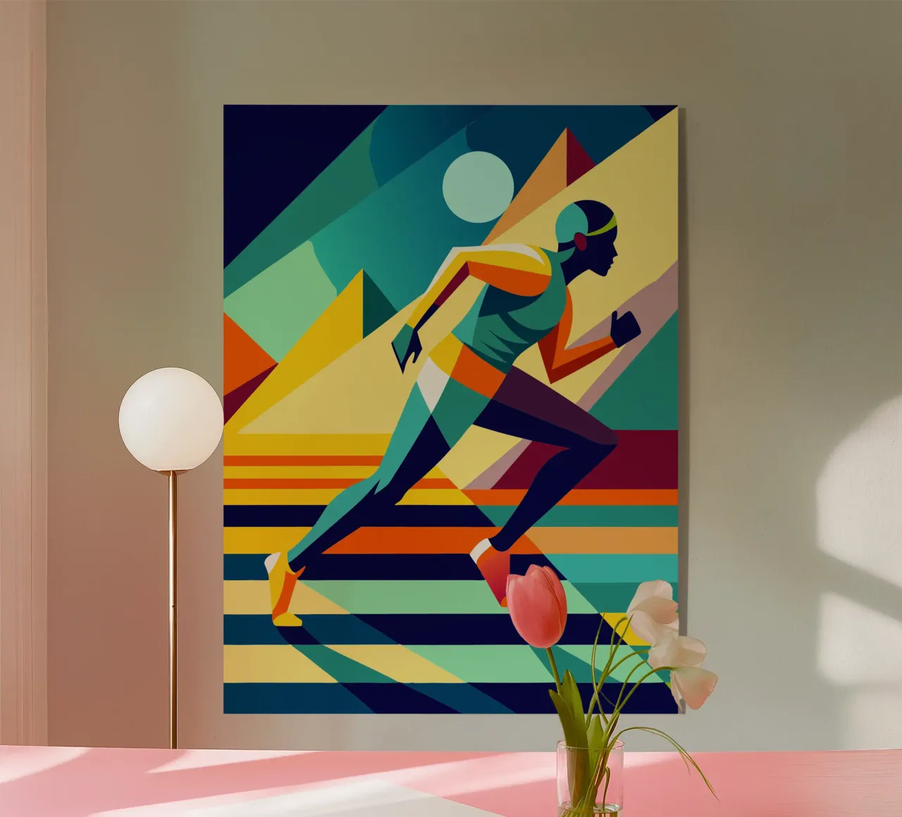 atletismo deporte vector imaginación metacrilato de Faiza