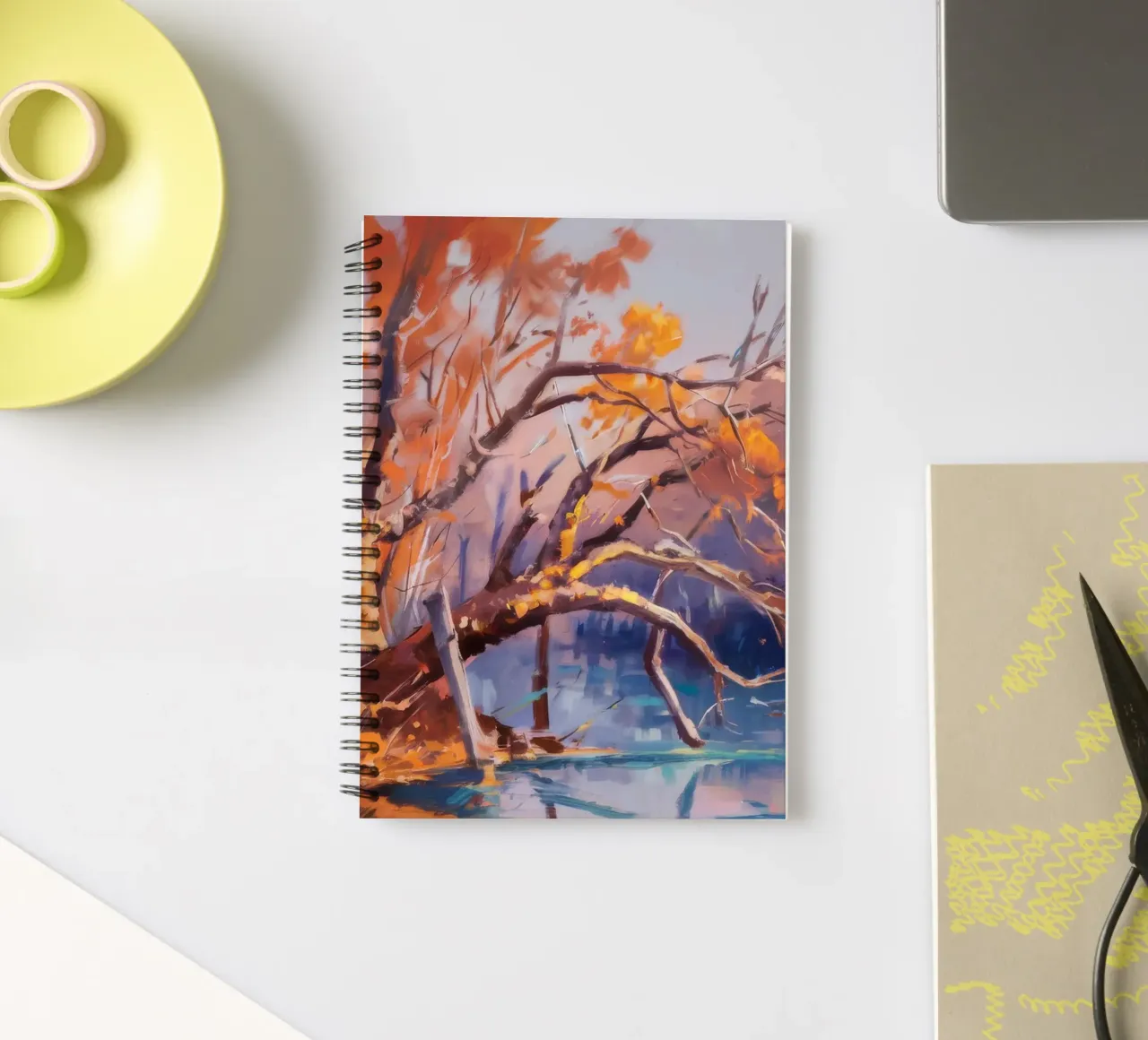 Das letzte Gefecht des knorrigen Baumes Ringbuch von Radiance Landscape