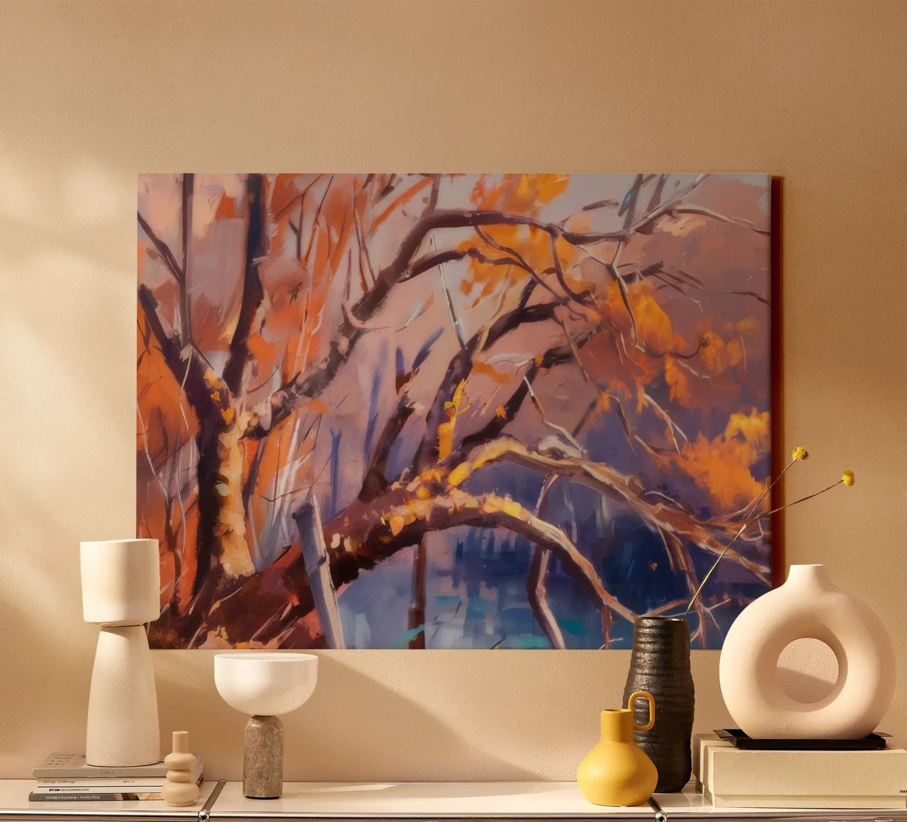 Gnarled Tree's Last Stand canvas by Radiance Landscape