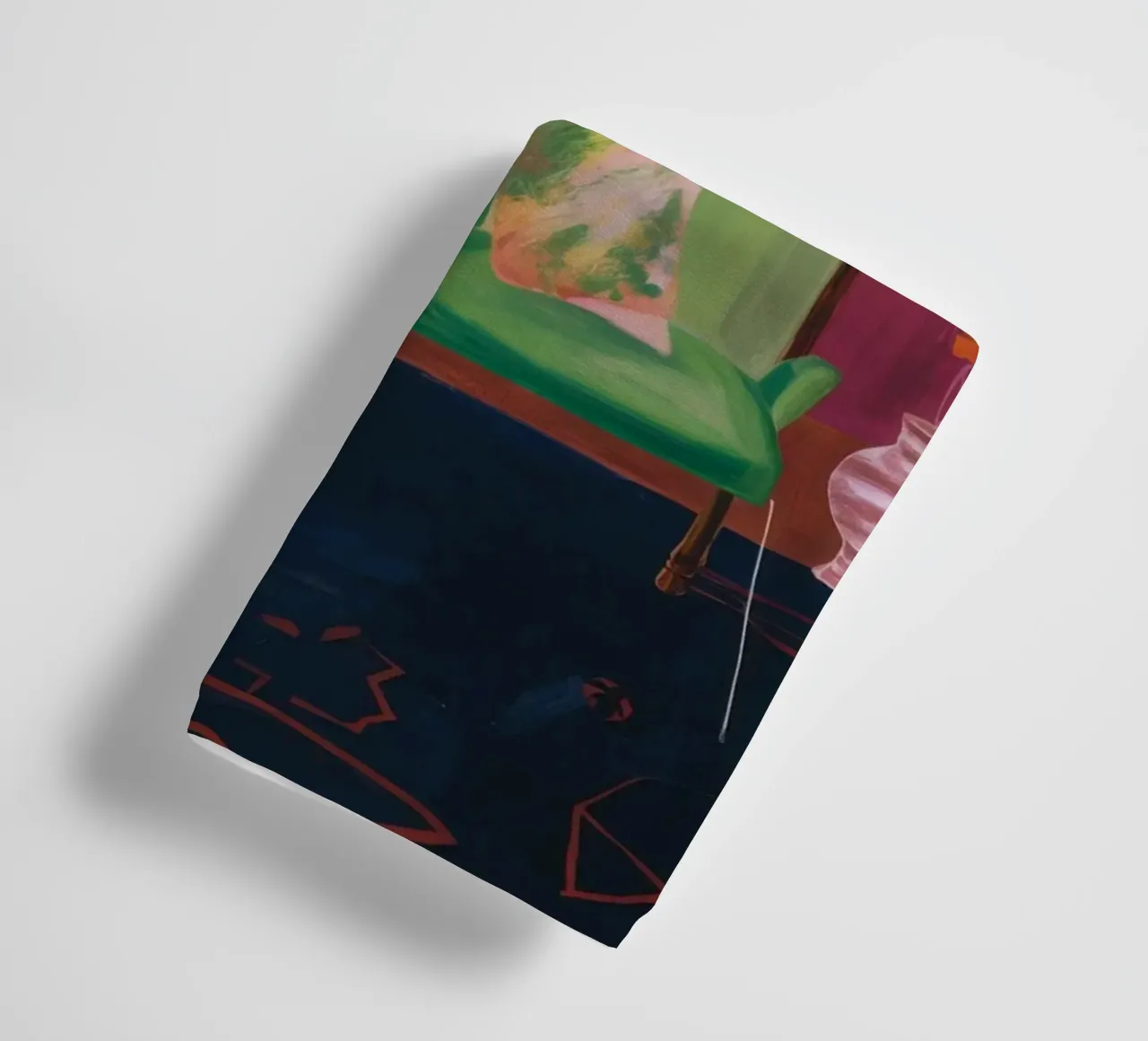 Maximalist Art Trove towel by Opal Strokes