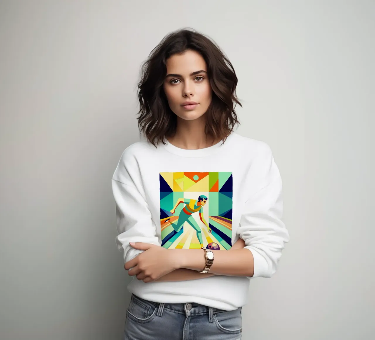 bolos deporte vector imaginación sudadera de Faiza