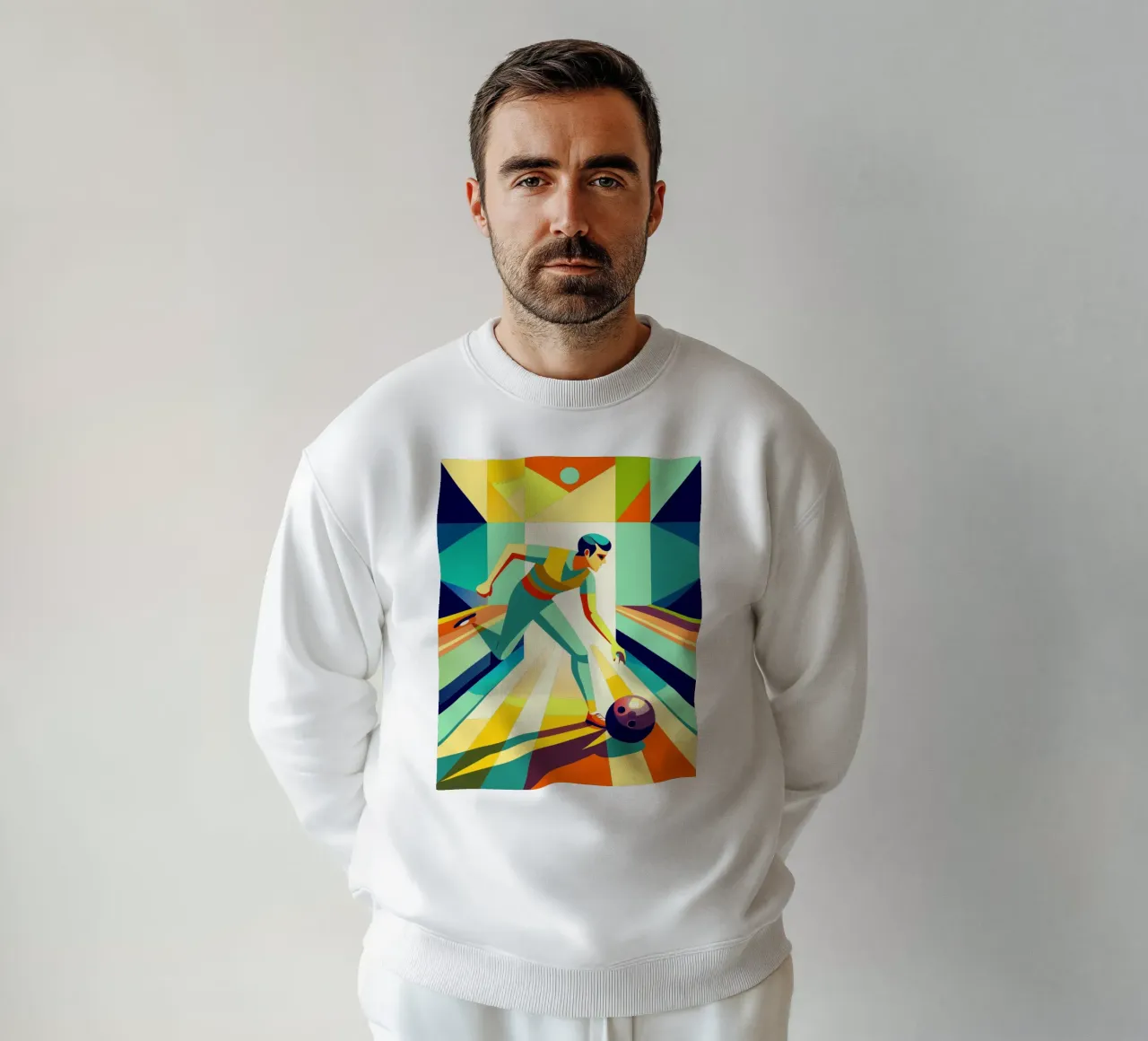 bolos deporte vector imaginación sudadera de Faiza