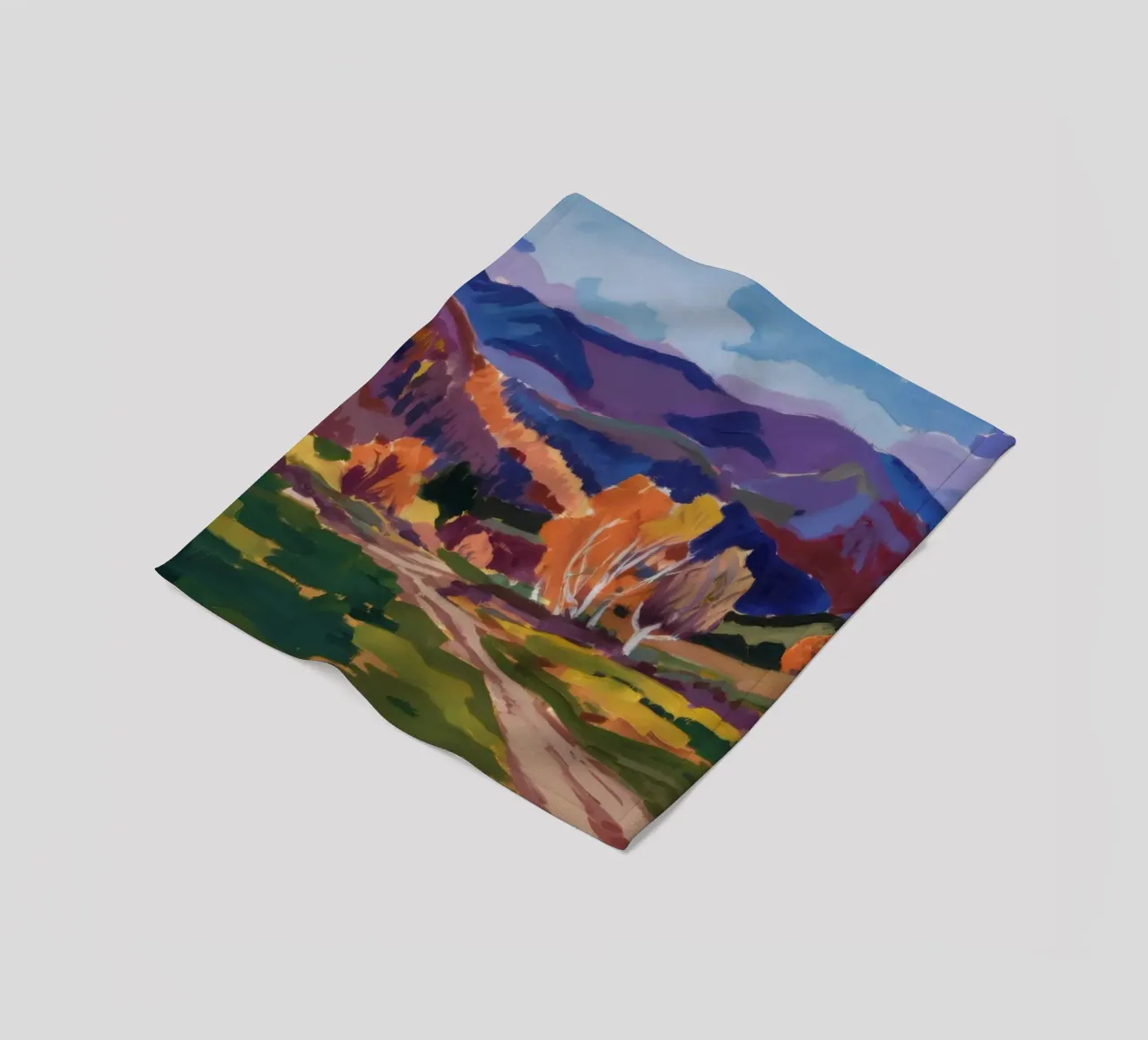 Autumn Valley Vista coperta in pile da Radiance Landscape