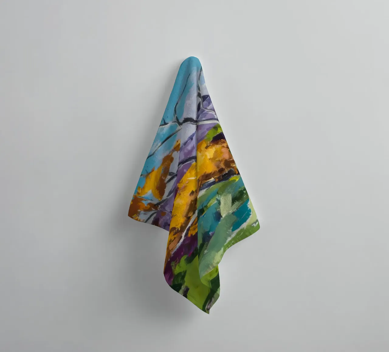 Golden Grove Hues towel by Radiance Landscape