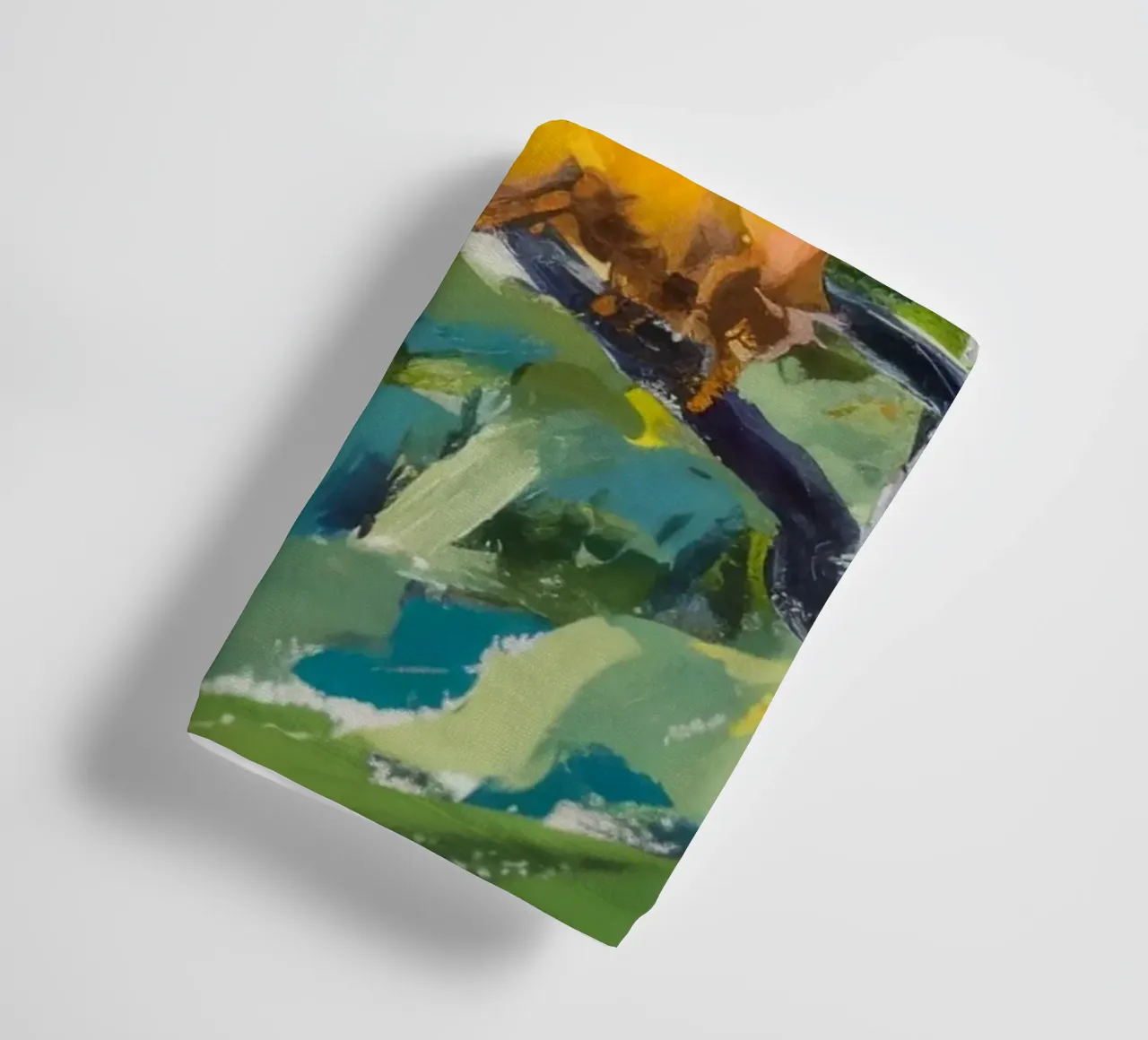Golden Grove Hues towel by Radiance Landscape