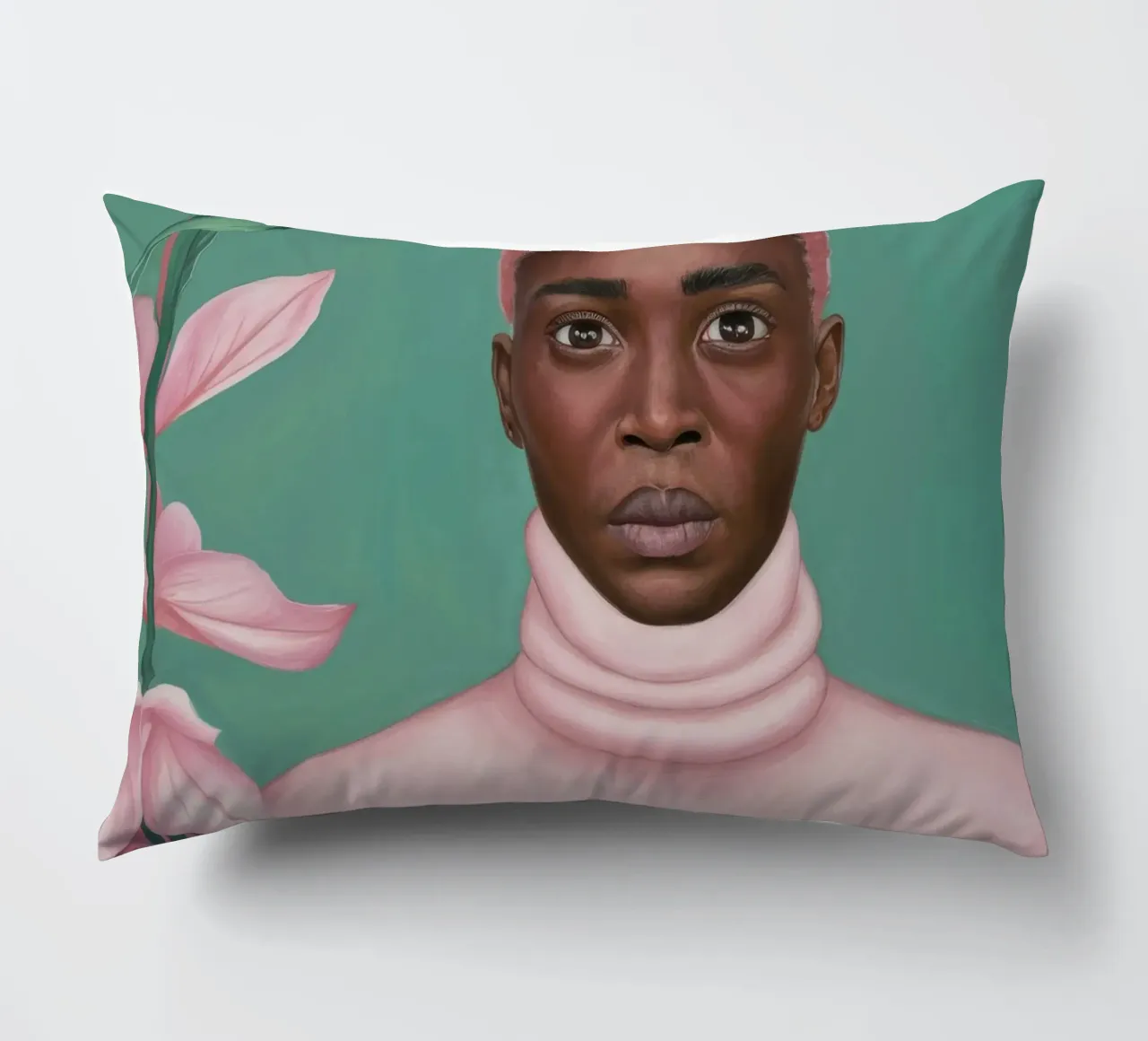 Pink Poise Profile cuscino da Opal Strokes