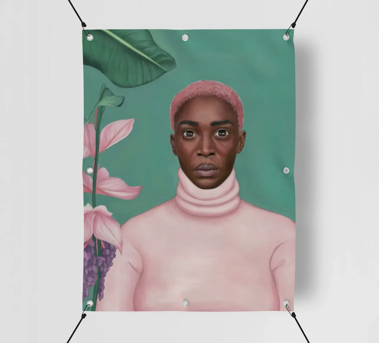 Pink Poise Profile telo in pvc da Opal Strokes