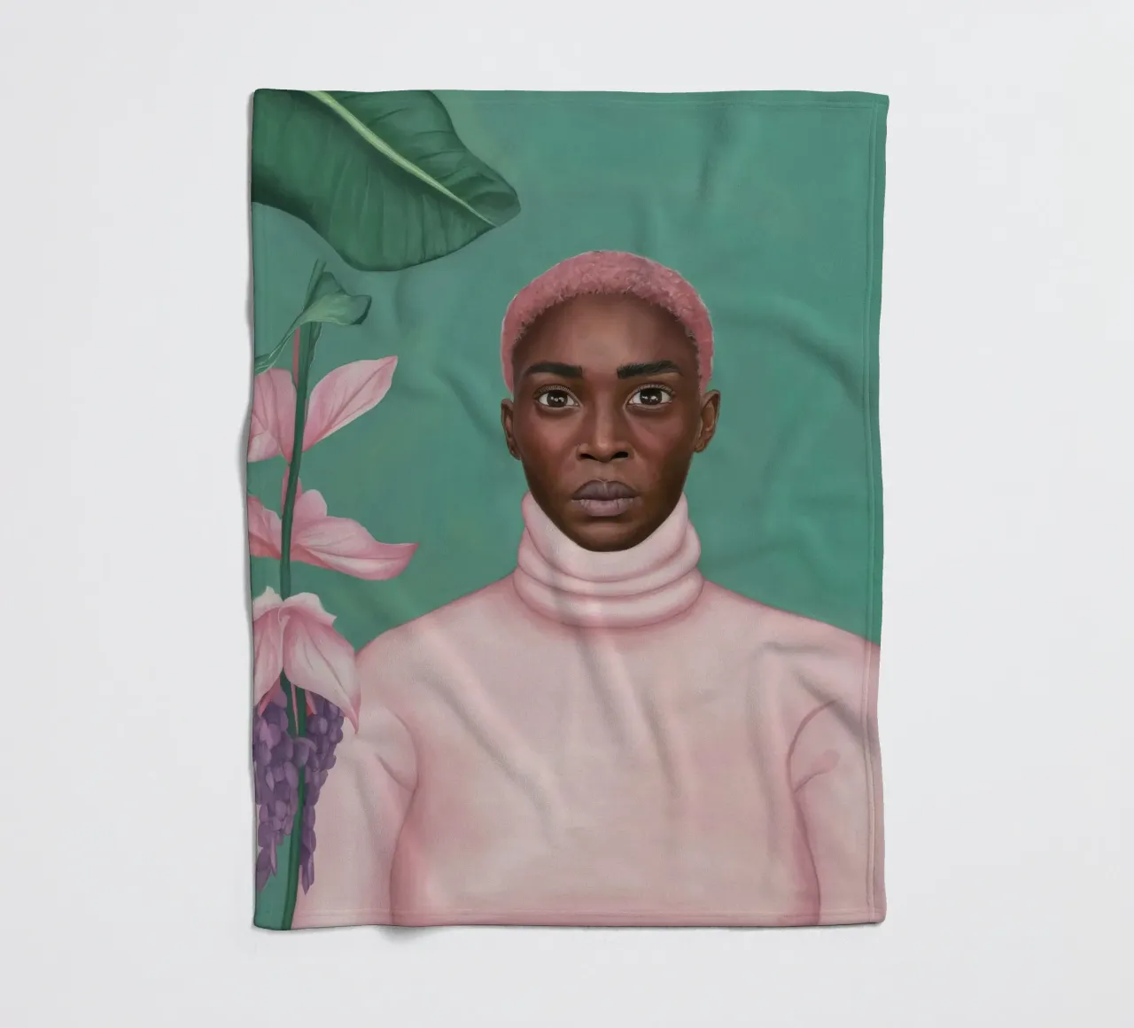 Pink Poise Profile coperta in pile da Opal Strokes