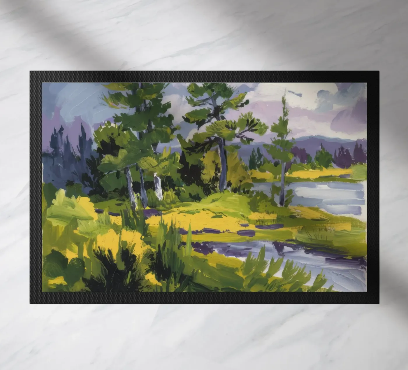 Bocht deurmat van Radiance Landscape