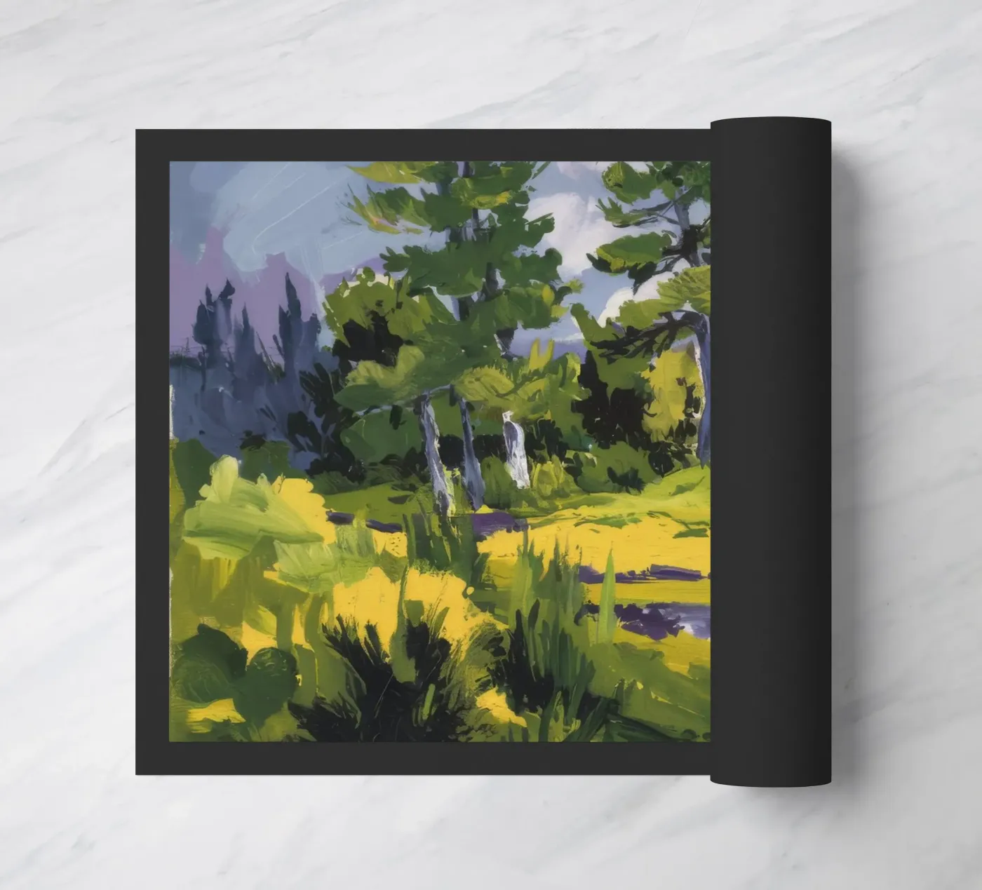 Bocht deurmat van Radiance Landscape