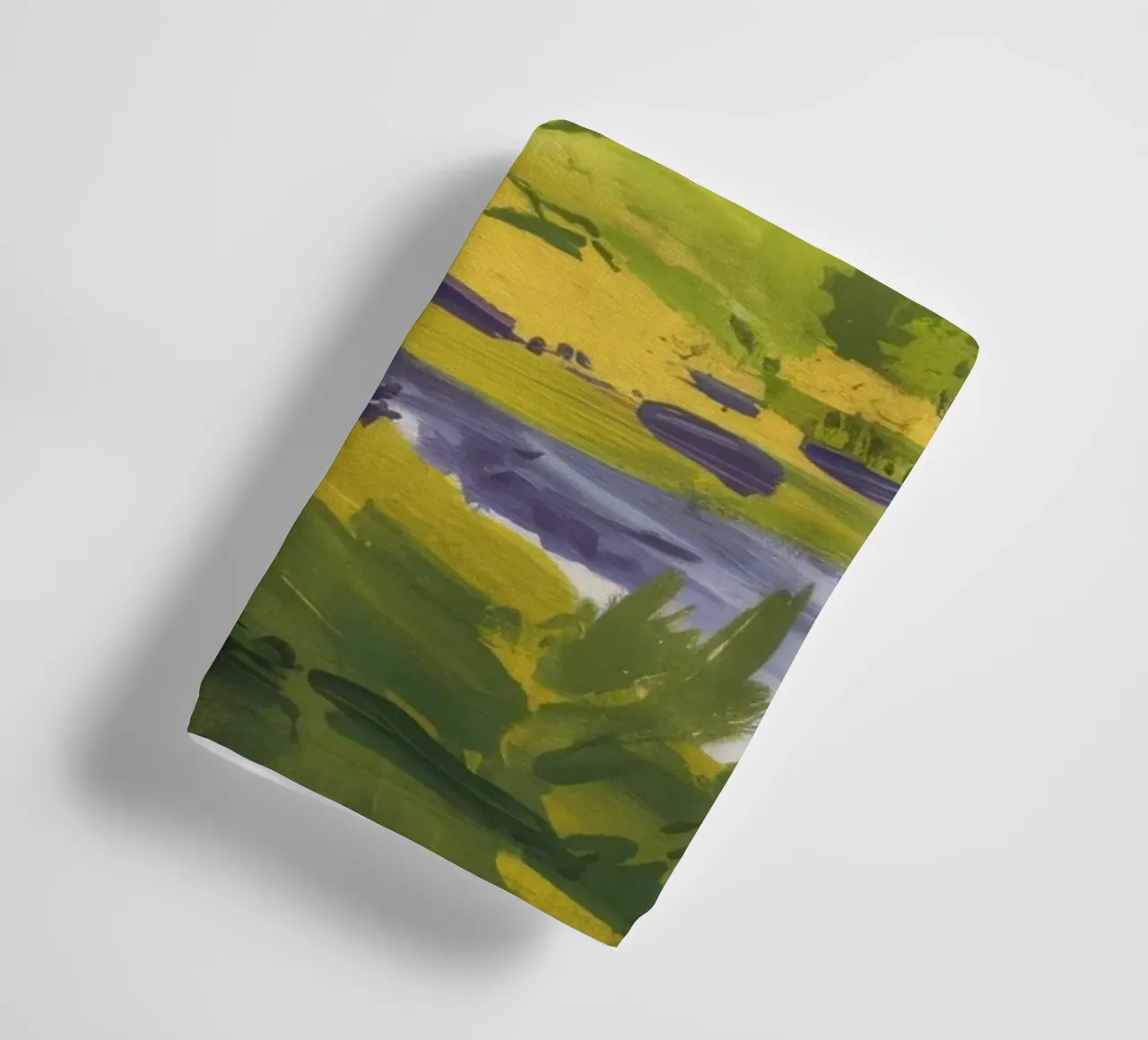 Ansa del fiume Pine asciugamano da bagno da Radiance Landscape