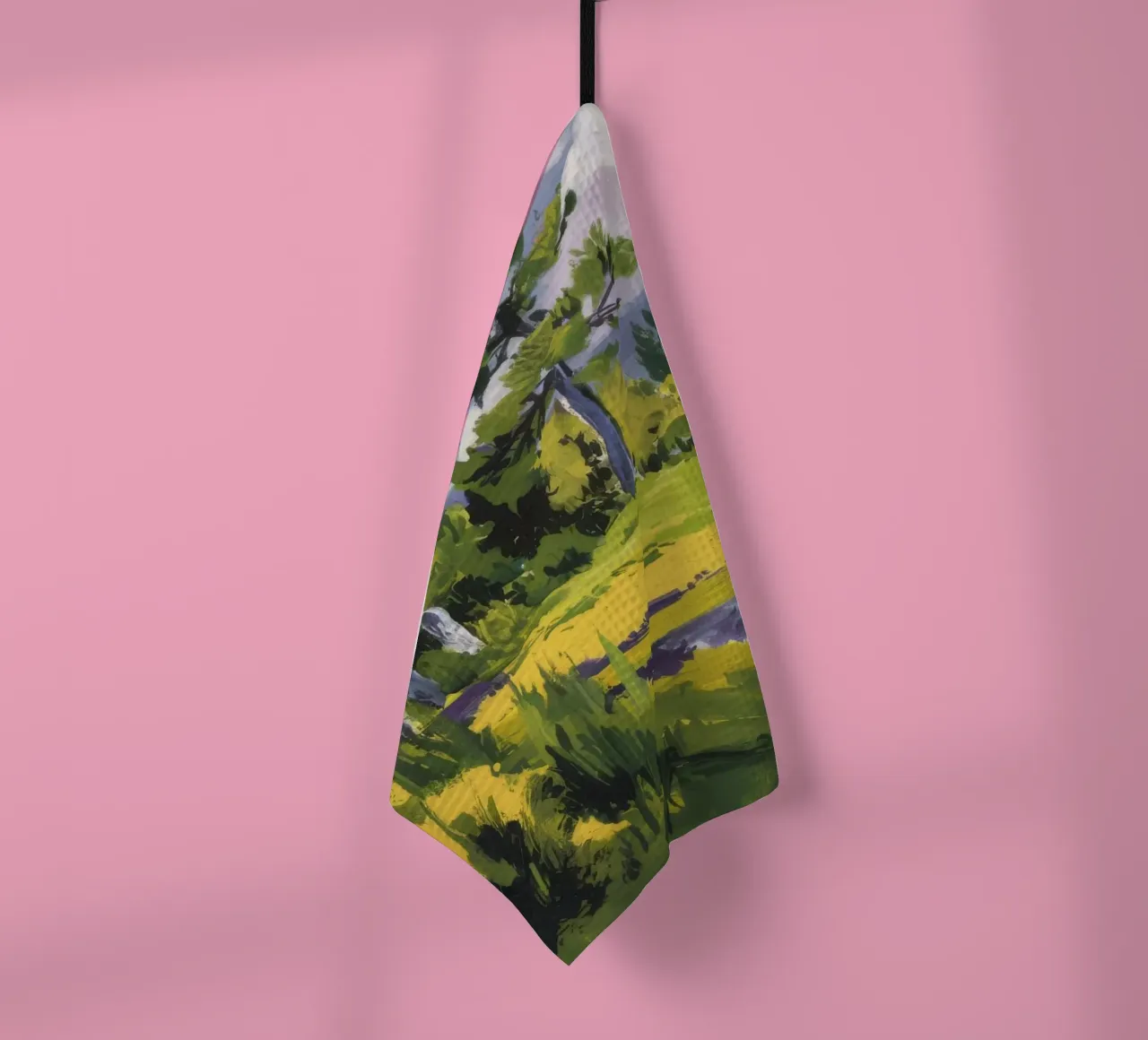 Ansa del fiume Pine canovaccio da cucina da Radiance Landscape